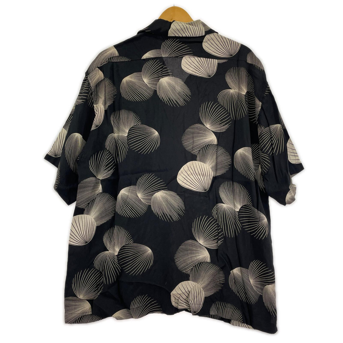 半袖シャツ xPJ RAYON ALOHA SHIRT SHELL L ブラック
