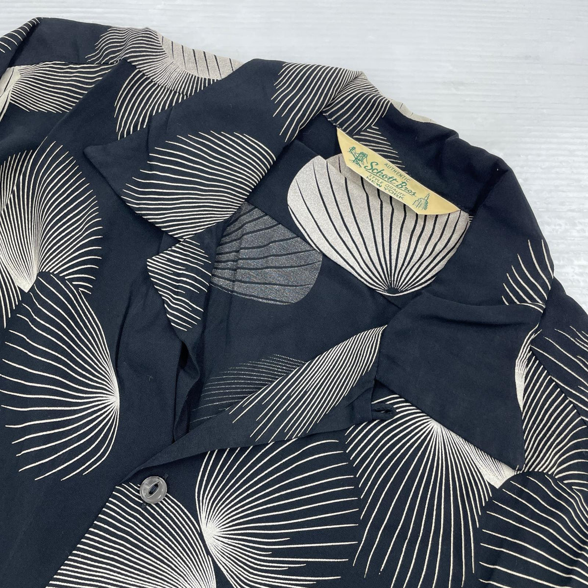 半袖シャツ xPJ RAYON ALOHA SHIRT SHELL L ブラック