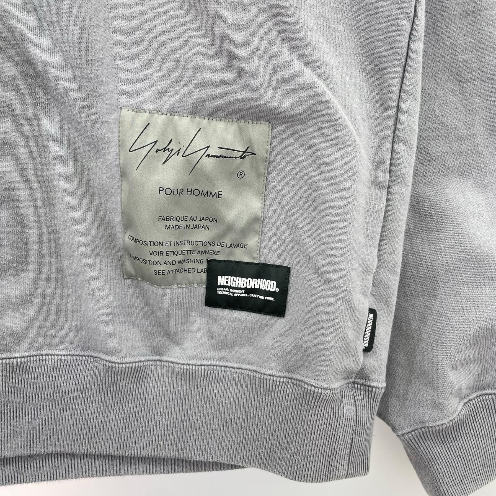 スウェット x Neighborhood Cotton Sweatshirt "Gray" LL