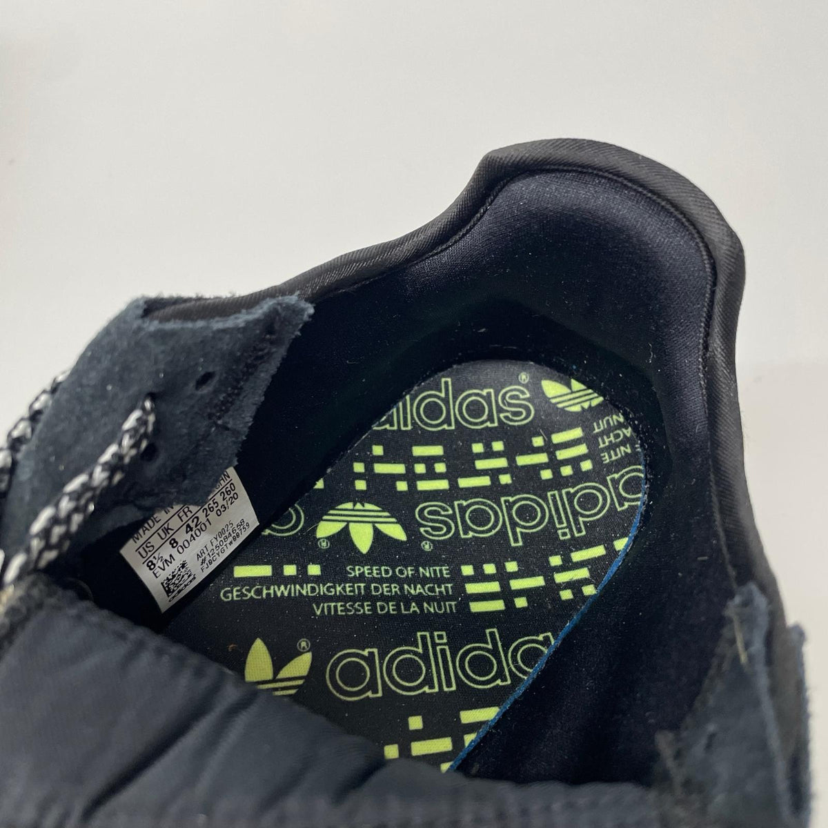 スニーカー adidas×UPTOWN Deluxe NITE JOGGER UPTOWN 26.5cm FY0025 26.5cm (US8 1/2 UK8 EU43) ブラック