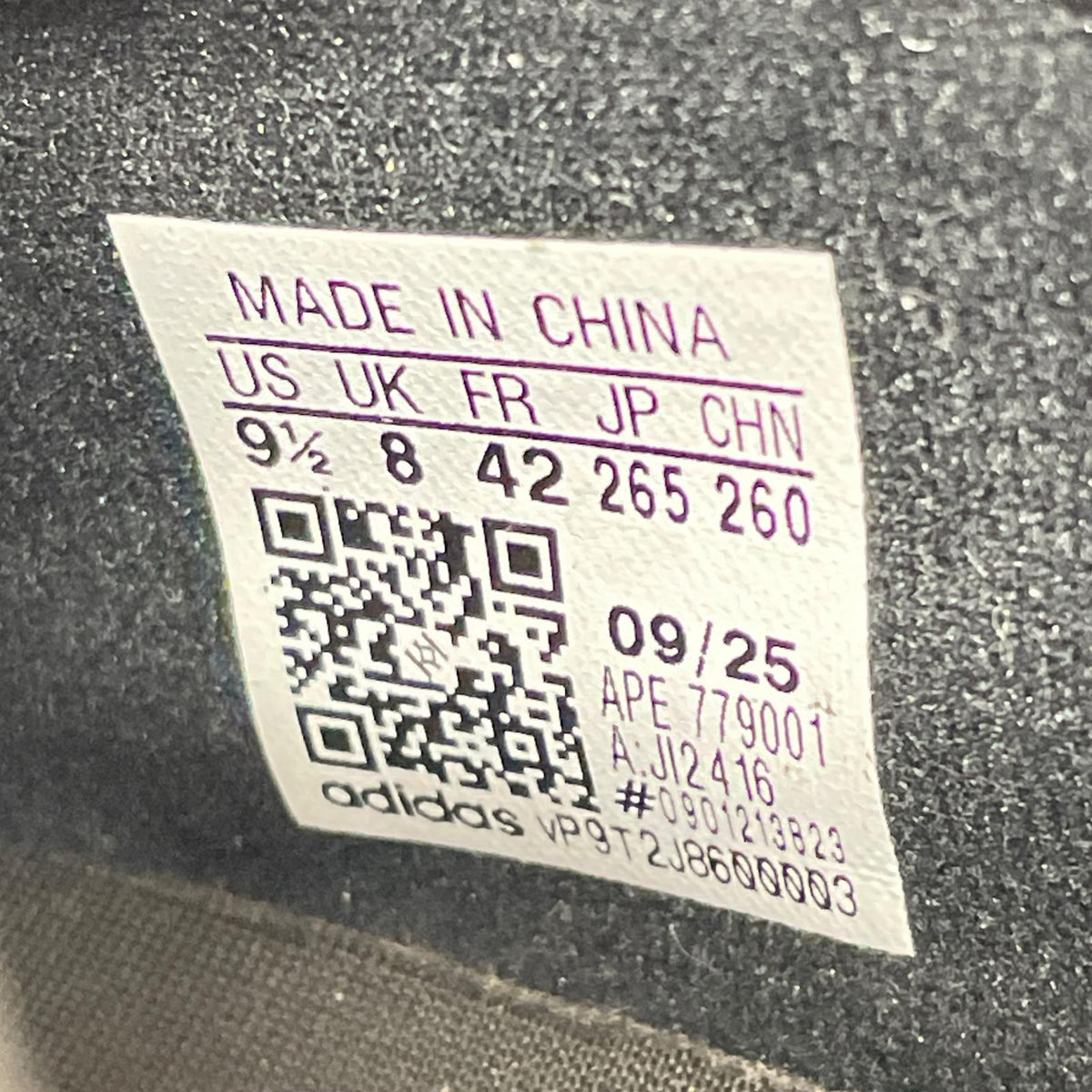 シューズ adidas Adifom Megajane メリージェーンスニーカー 26.5㎝ JI2416 26.5cm (US8 1/2 UK8 EU43) ブラック