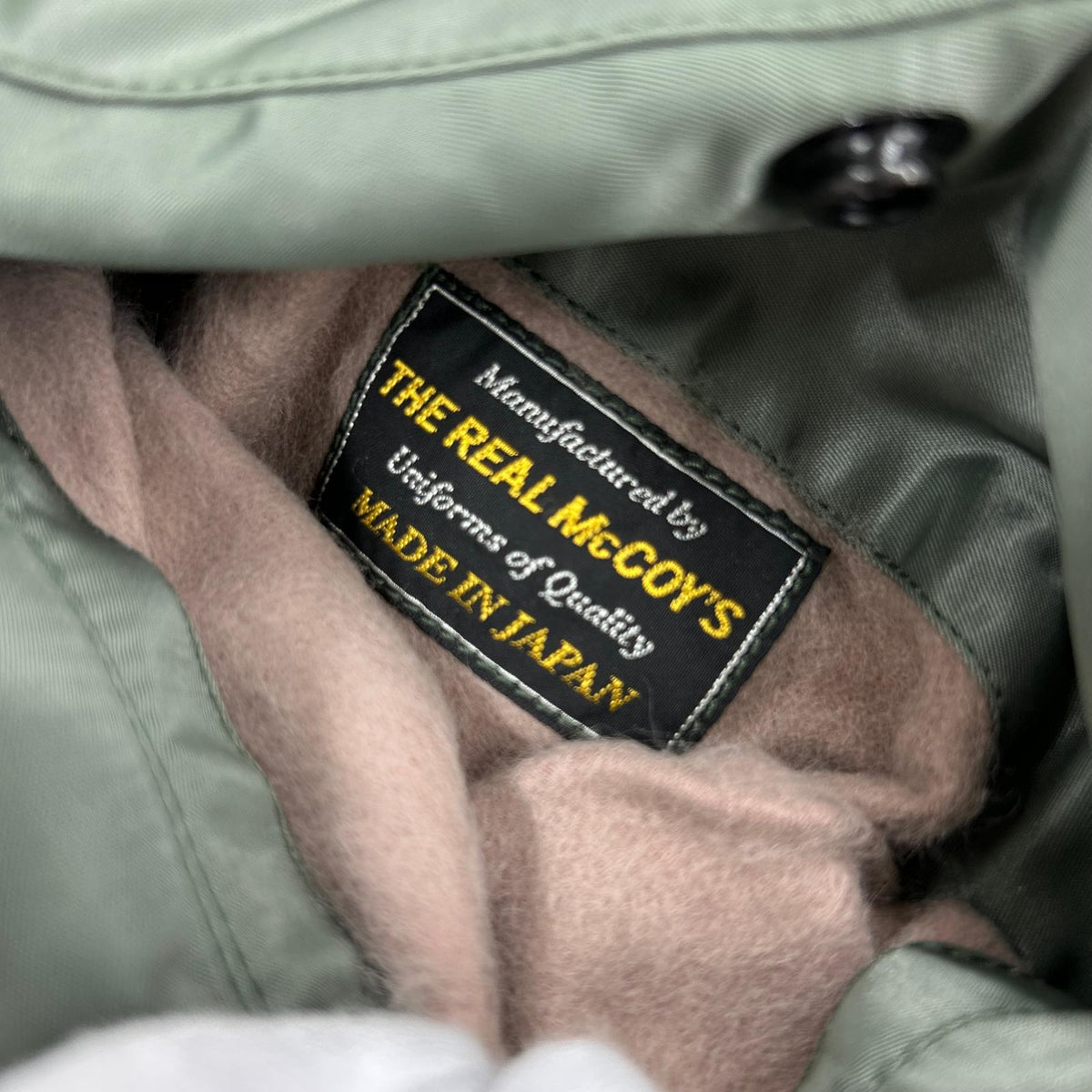 ジャケット TYPE MA-1 REAL McCOY MFG. CO. (S) S