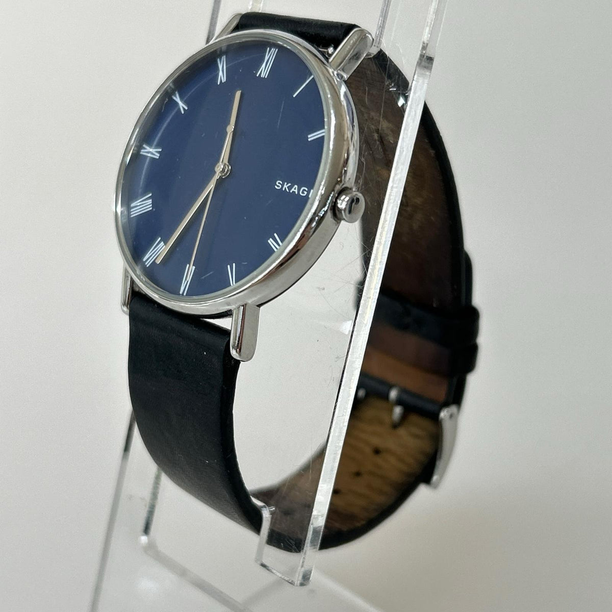 腕時計 SKAGEN クオーツ ネイビー