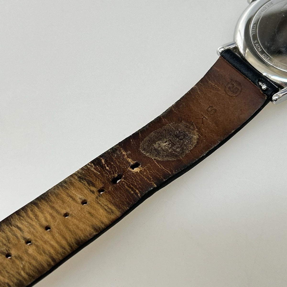 腕時計 SKAGEN クオーツ ネイビー