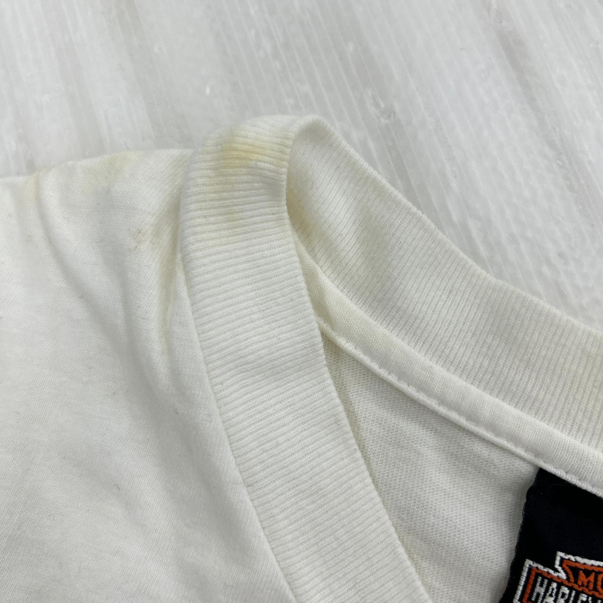 半袖Tシャツ HANES 両面プリント ホワイト(L) L ホワイト