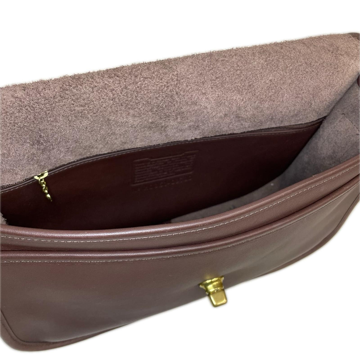 COACH/OLD/レザー/ブラウン/09790