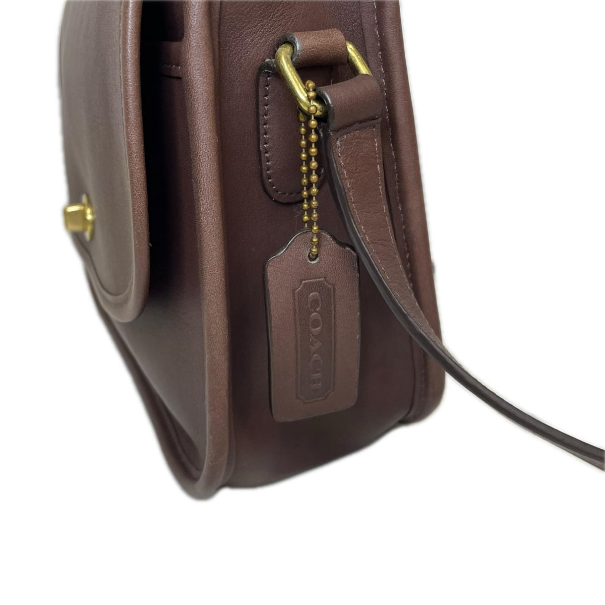 COACH/OLD/レザー/ブラウン/09790