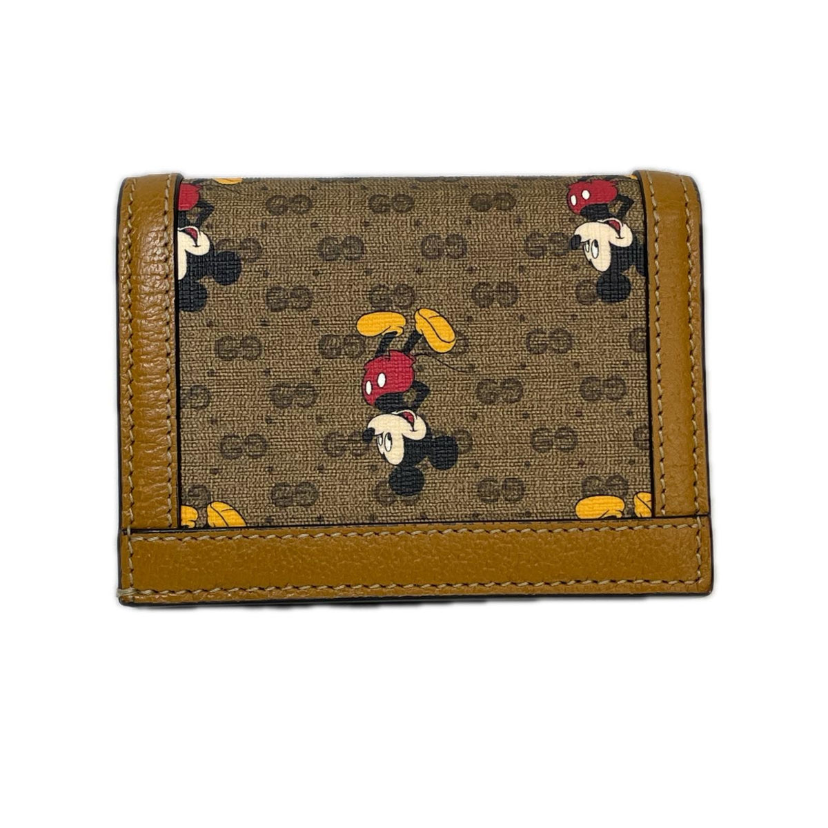 GUCCI/Mickey Mouse GGスプリーム コンパクトウォレット