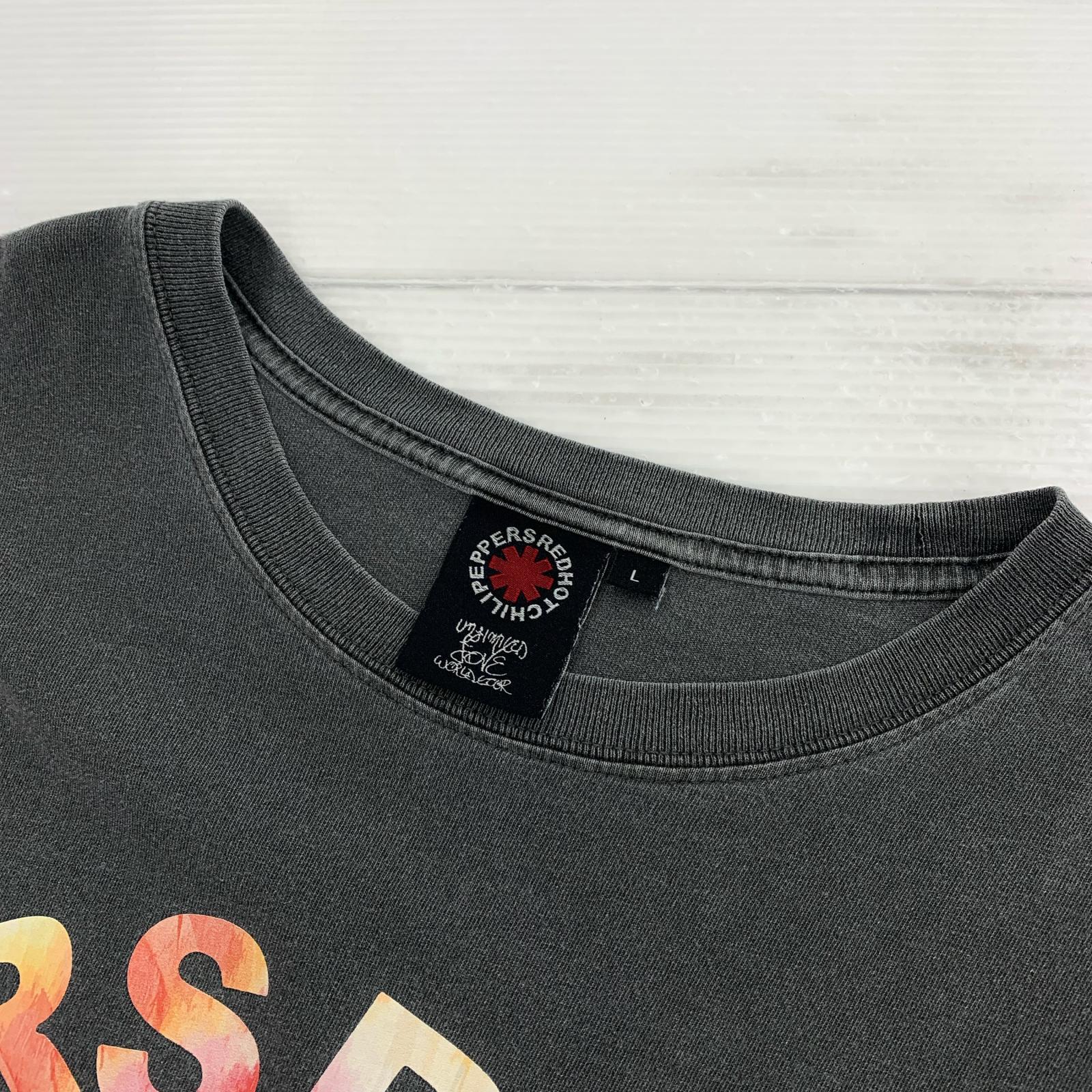 半袖Tシャツ 2024Red Hot Chill Peppers ツアーT グレー (L) L グレー