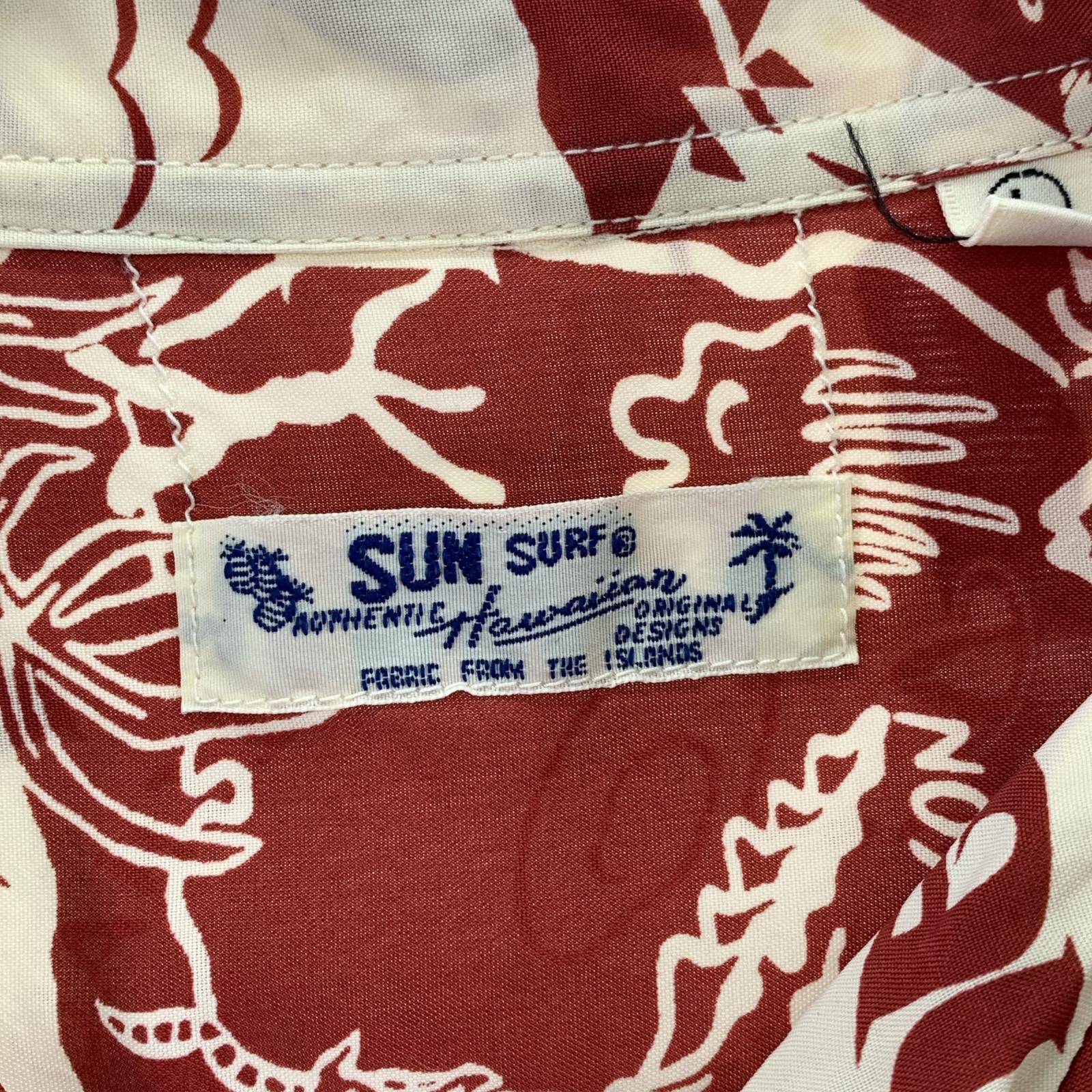 半袖シャツ RAYON HAWAIIAN SHIRT L L ホワイト