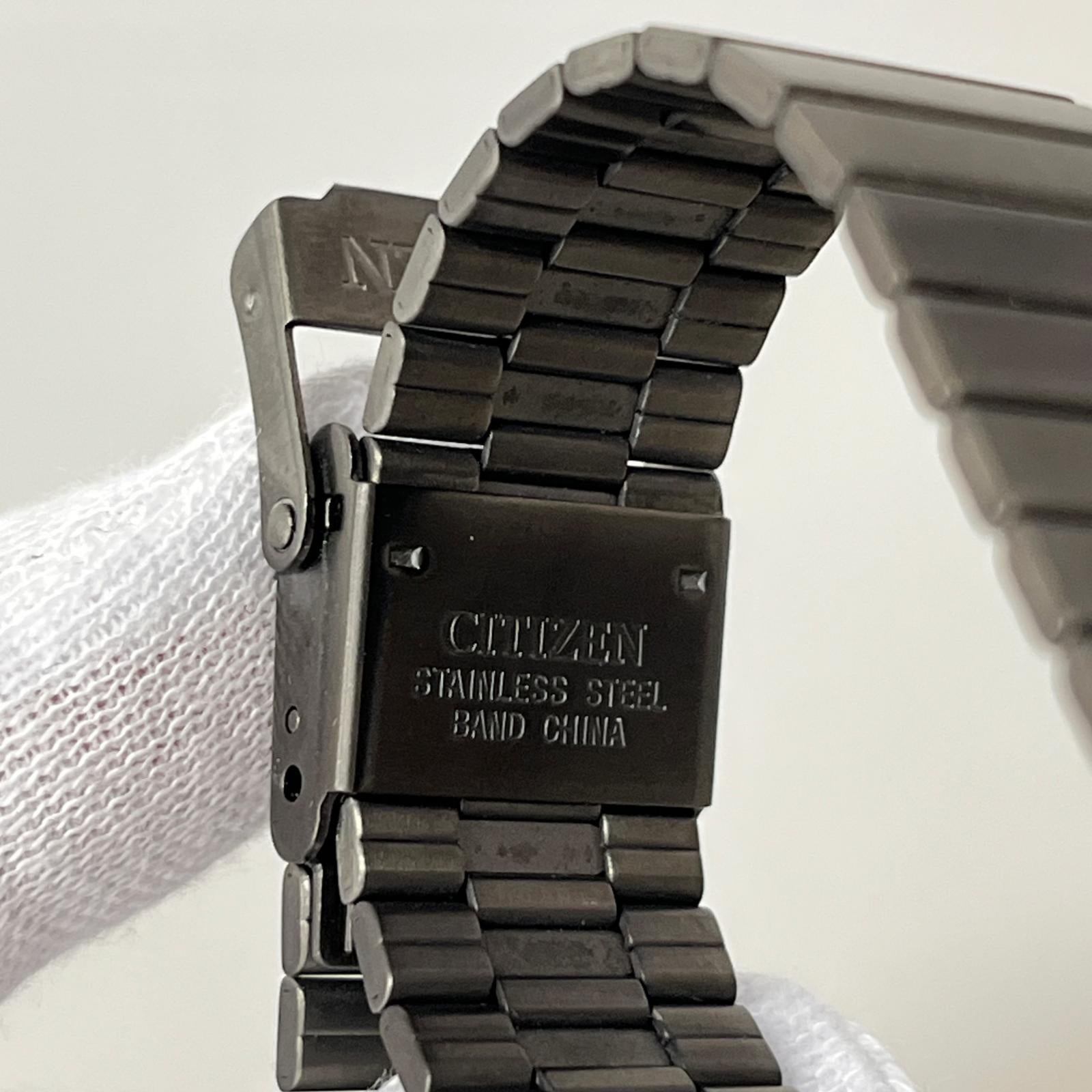 腕時計 CITIZEN×BEAMS クロノグラフ 腕時計 ブラック