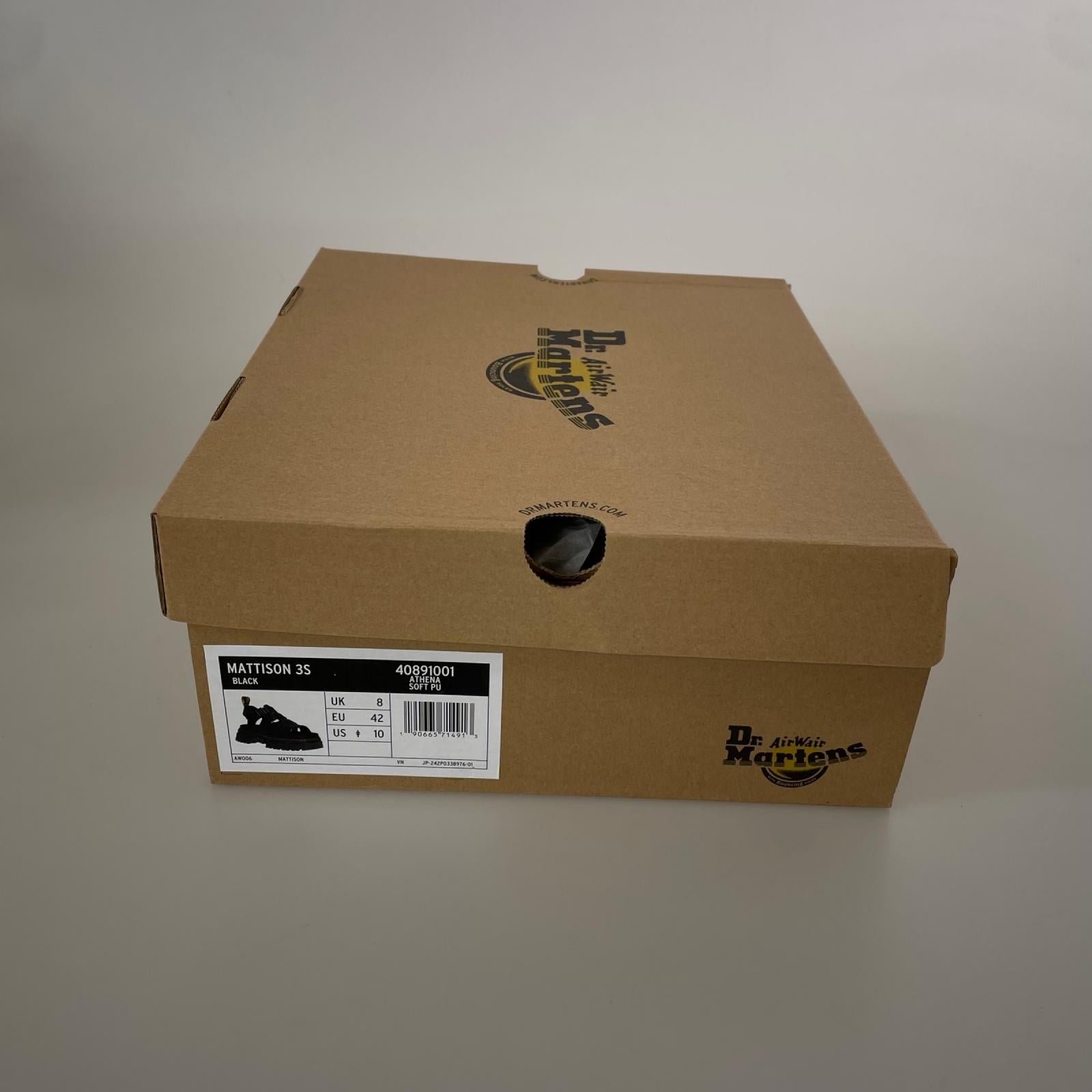 サンダル MATTISON 3S 40891001 黒(US10) 26.5cm (US8 1/2 UK8 EU43) ブラック