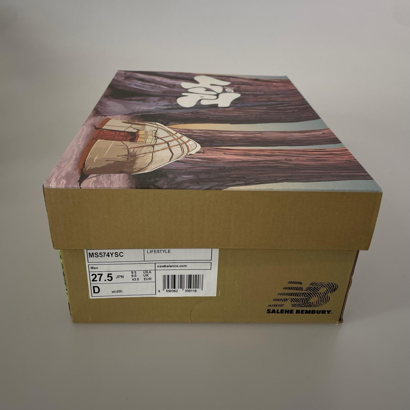 スニーカー ×Salehe Bembury 574 Yurt グレー(27.5㎝) 27.5cm (US9 1/2 UK9 EU45) グレー