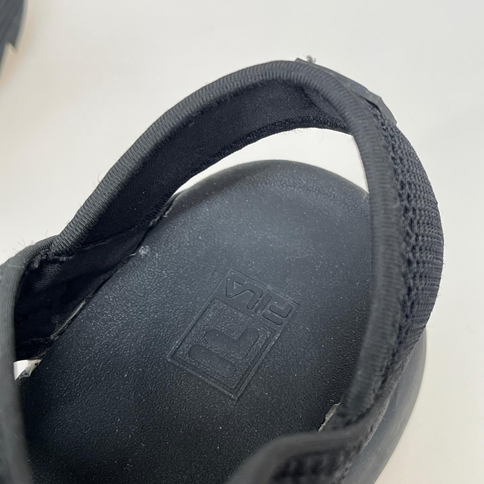 サンダル FILA DISRUPTOR SD PUFFY USS23099 黒(27㎝) 27cm (US9 UK8 1/2 EU44) ブラック