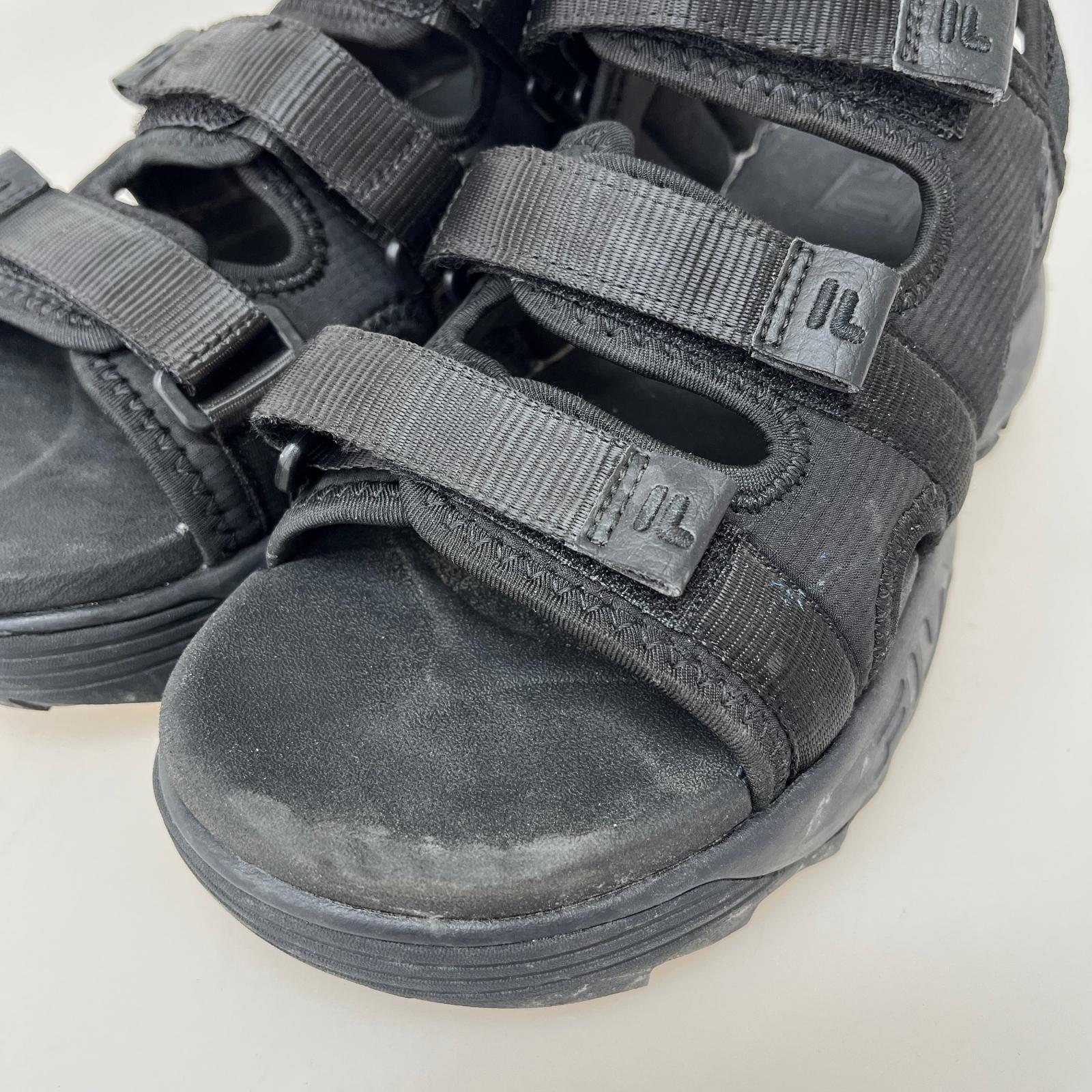 サンダル FILA DISRUPTOR SD PUFFY USS23099 黒(27㎝) 27cm (US9 UK8 1/2 EU44) ブラック