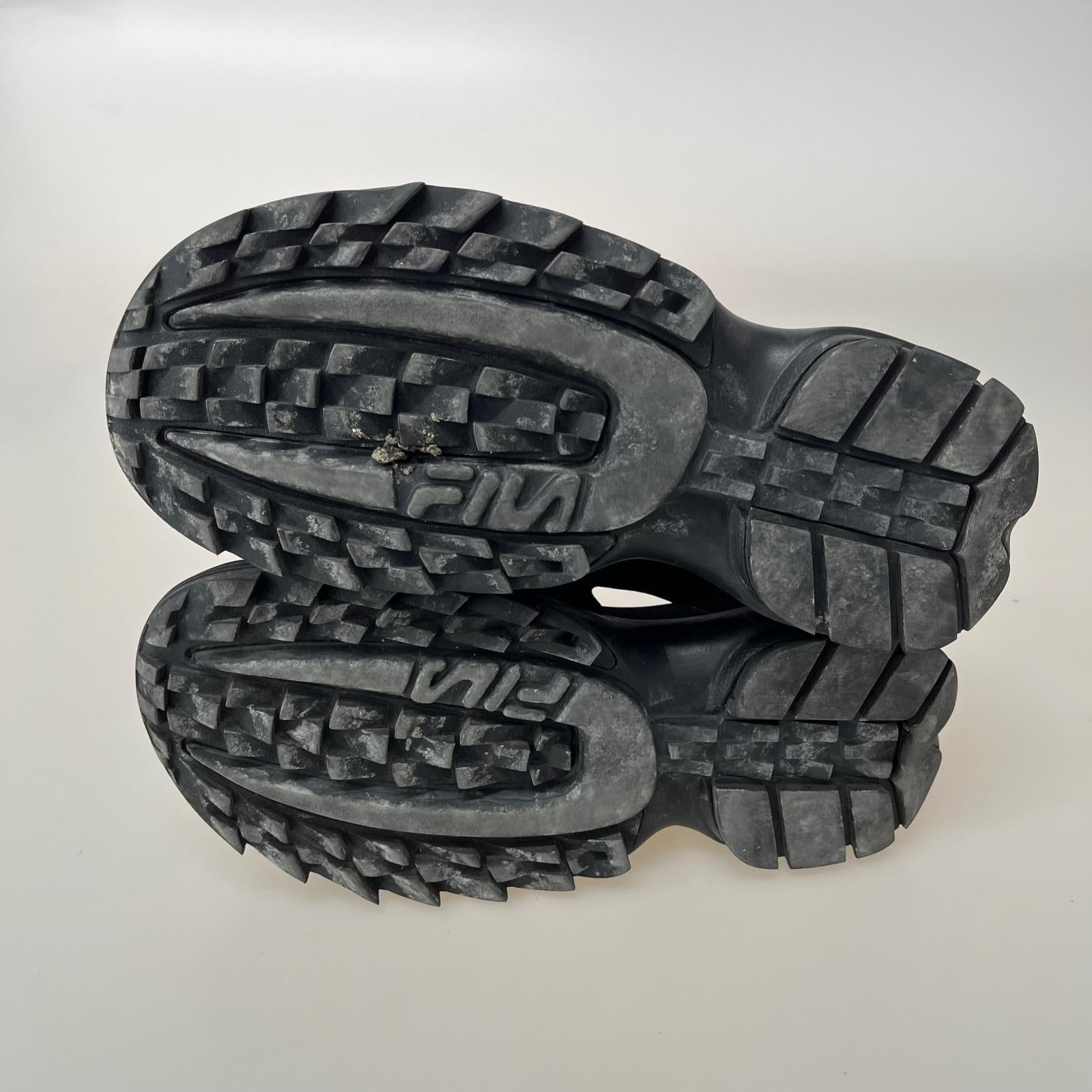 サンダル FILA DISRUPTOR SD PUFFY USS23099 黒(27㎝) 27cm (US9 UK8 1/2 EU44) ブラック