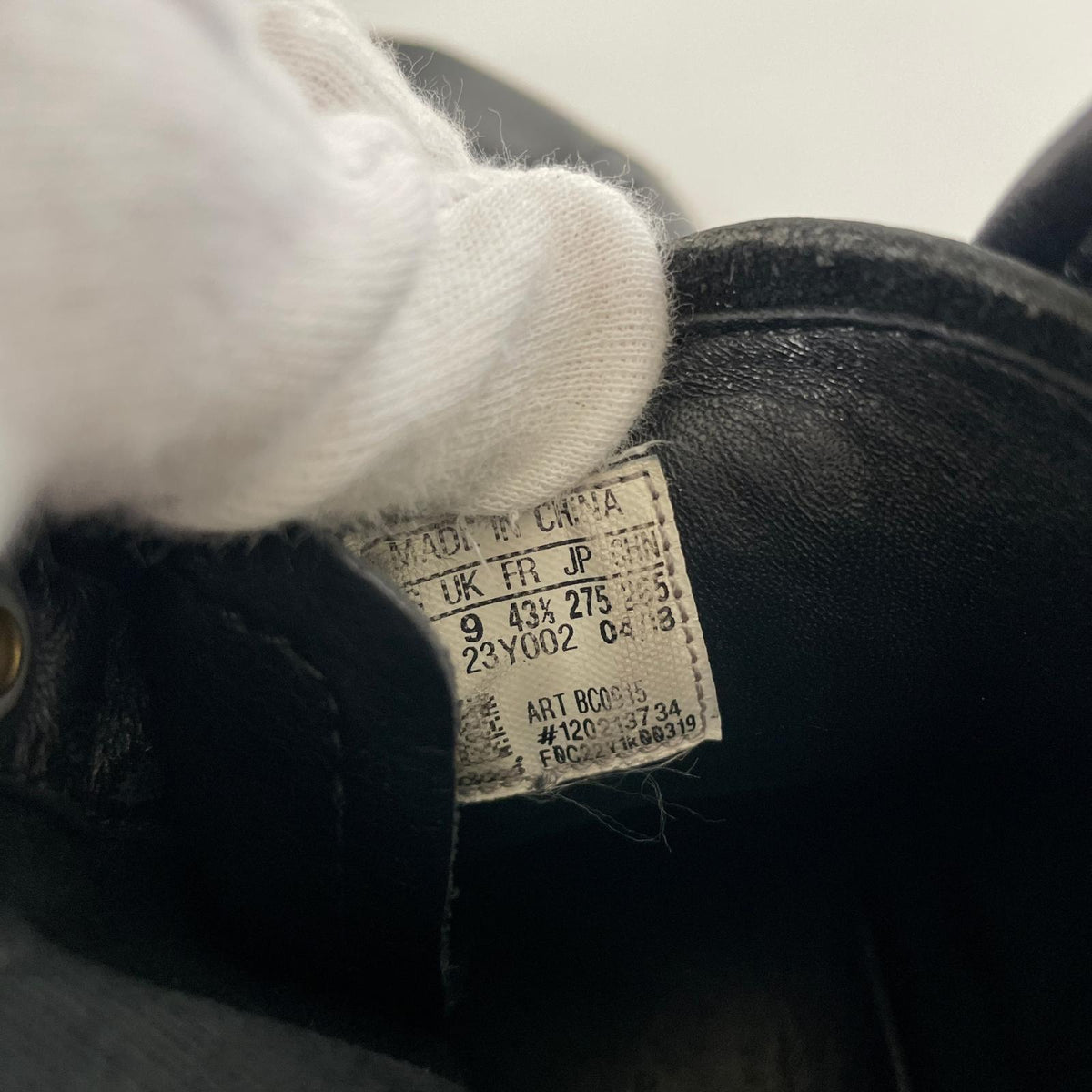 スニーカー Y-3 BASHYO II ハイカットスニーカー 27.5 ブラック 27.5cm (US9 1/2 UK9 EU45) ブラック