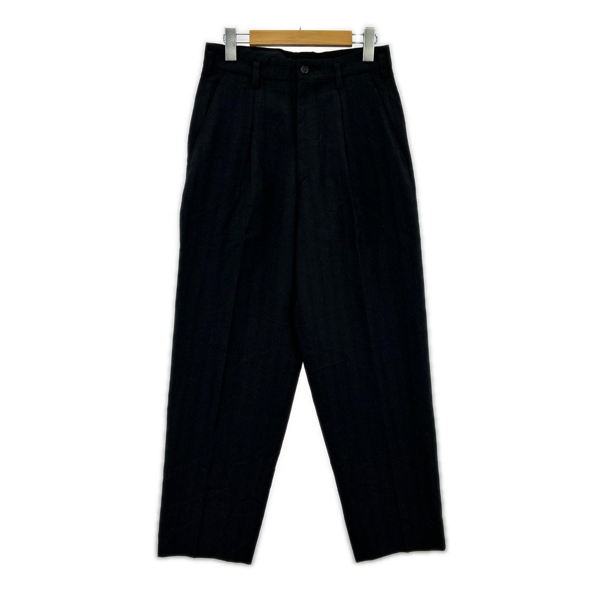 パンツ Y’s for men ストライプスラックス S ブラック S ブラック