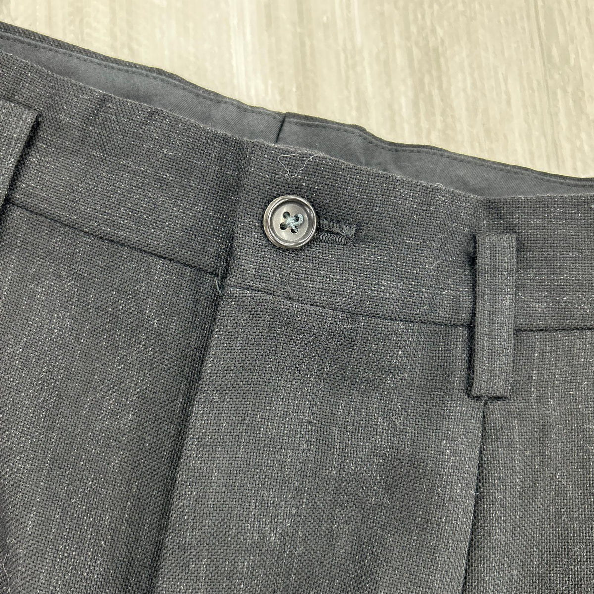 パンツ Y’s for men ストライプスラックス S ブラック S ブラック
