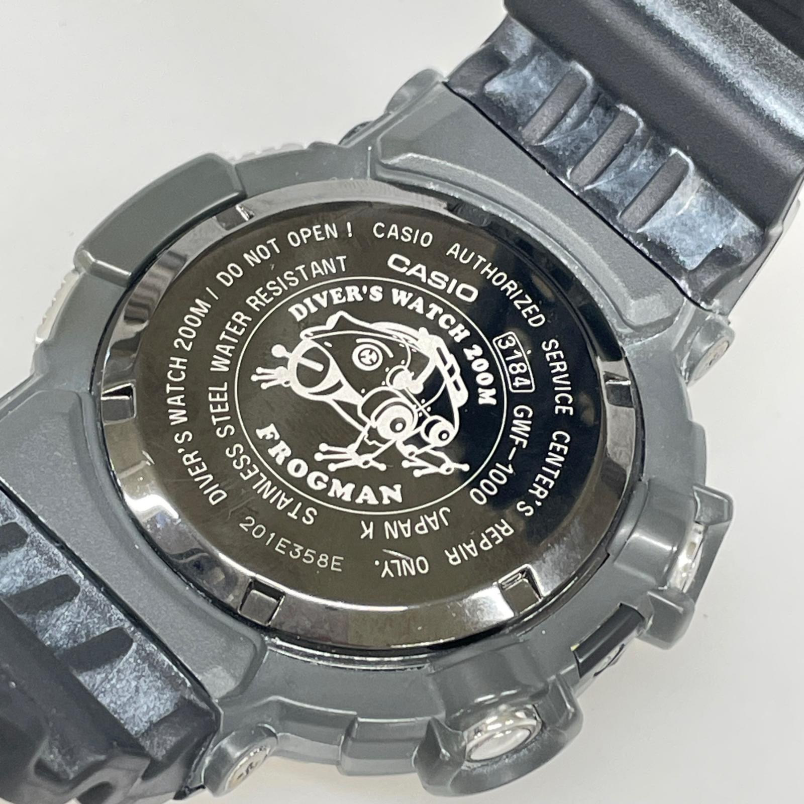 腕時計 ソーラー腕時計 デジタル フロッグマン ブラック ブラック