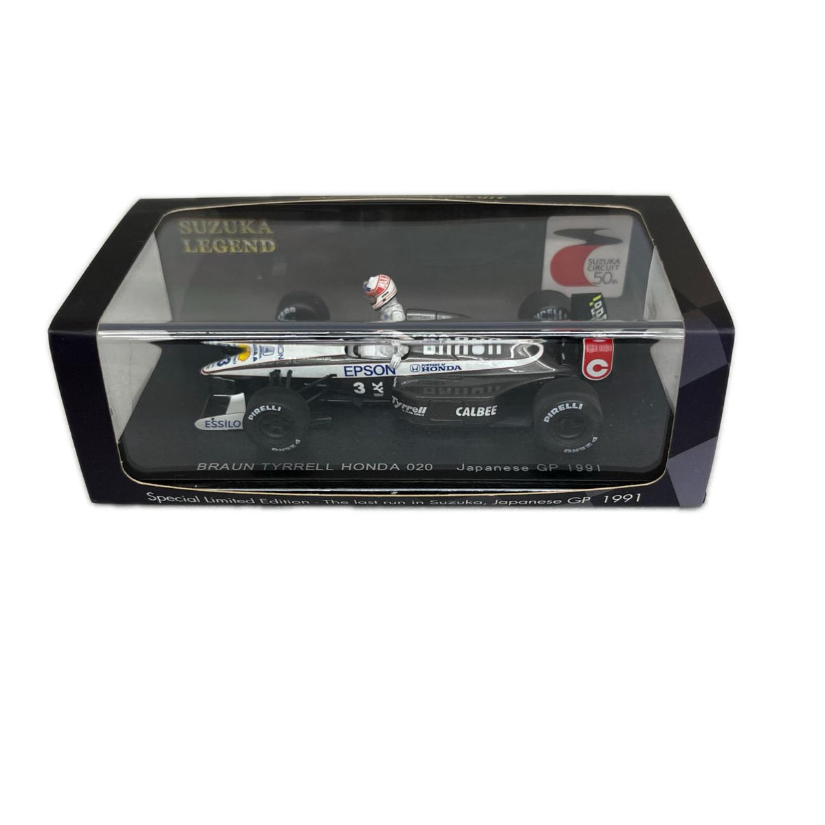 スパーク BRAUN TYRRELL HONDA 020 1991 スケールカー