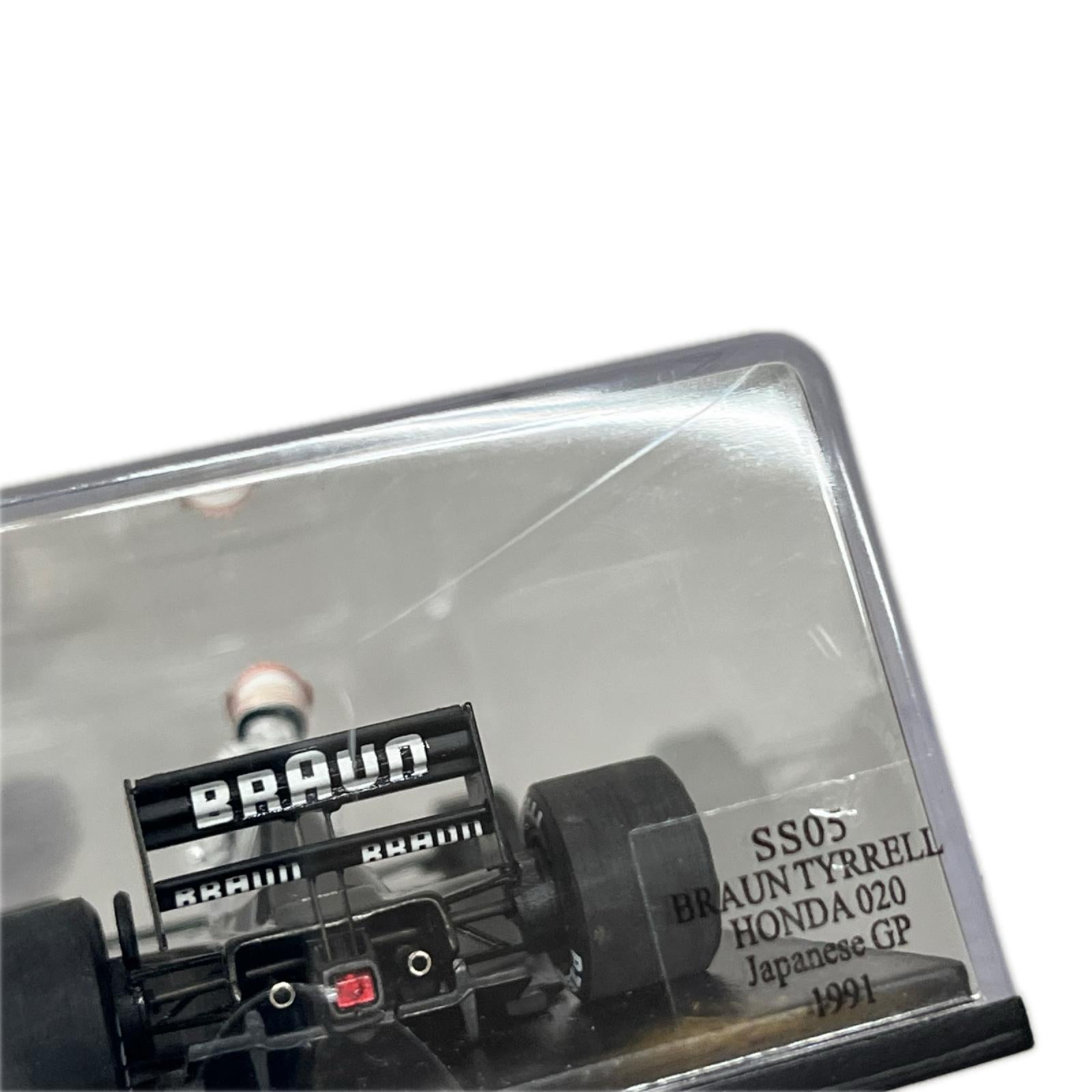 スパーク BRAUN TYRRELL HONDA 020 1991 スケールカー