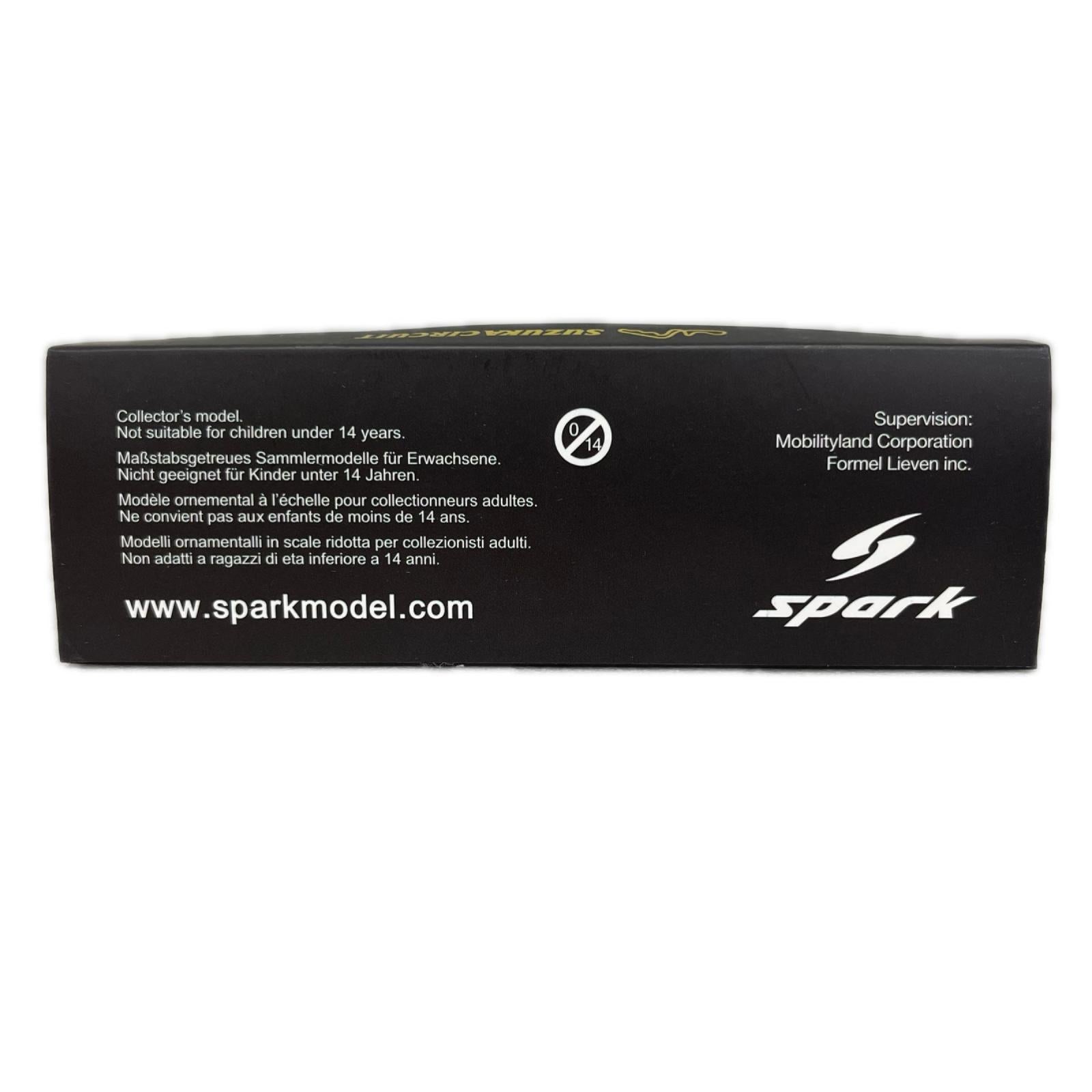 スパーク BRAUN TYRRELL HONDA 020 1991 スケールカー