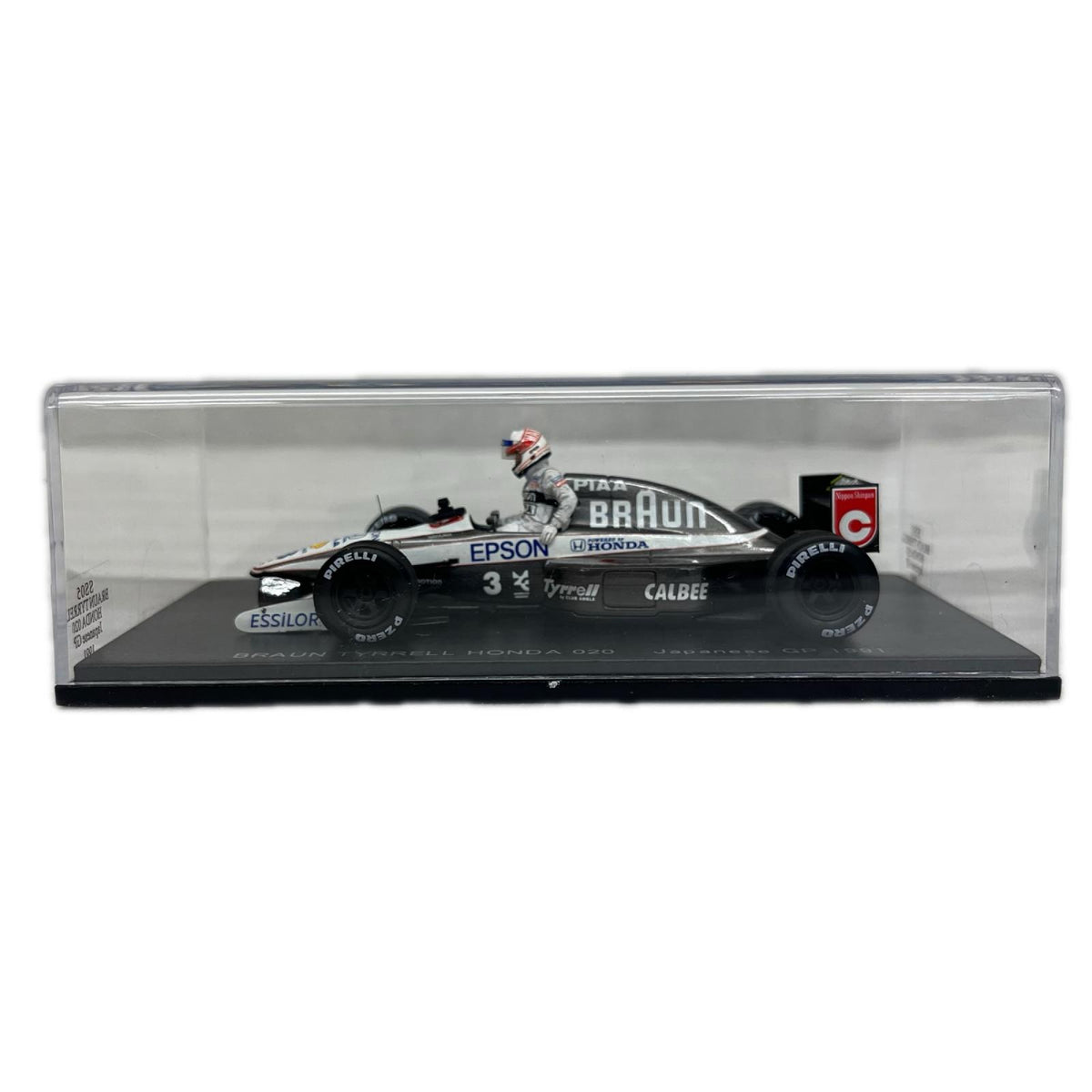 スパーク BRAUN TYRRELL HONDA 020 1991 スケールカー