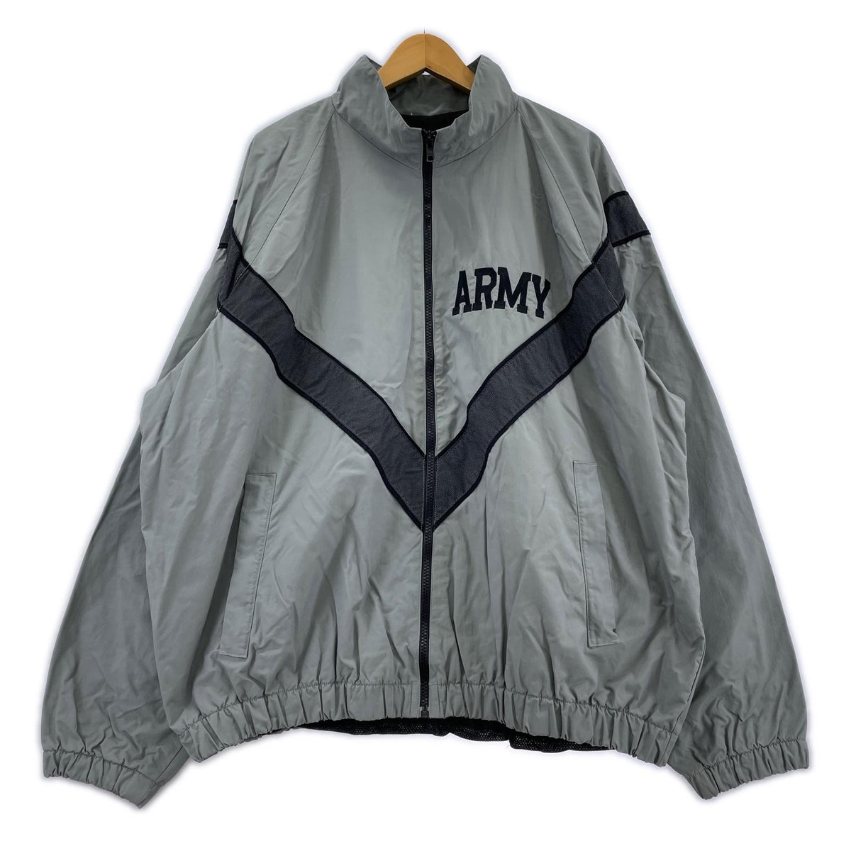 ミリタリージャケット US ARMY IPFU トレーニングジャケット(L) L グレー