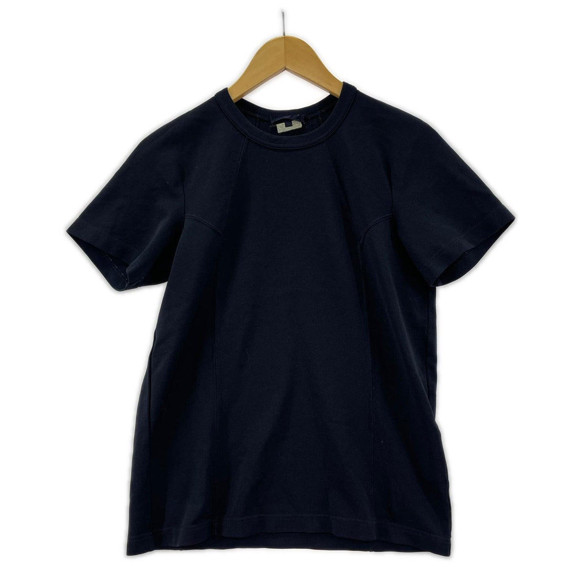 半袖Tシャツ パネルカットソー XS 紺 ネイビー