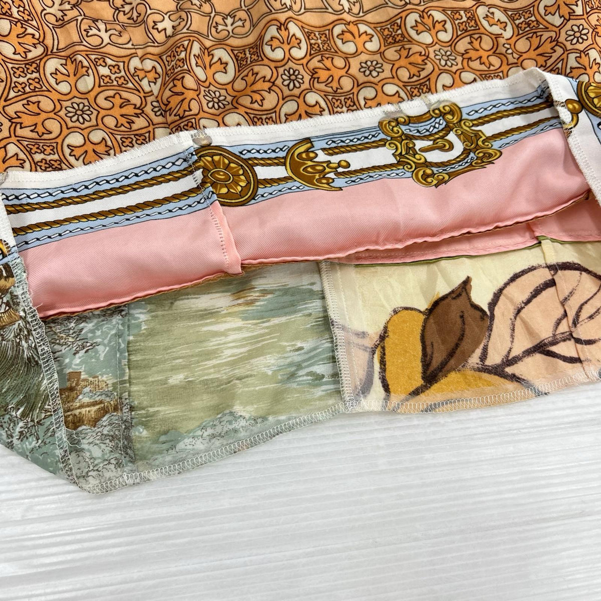 タンクトップ スカーフ 再構築 N/Sトップス M M マルチカラー