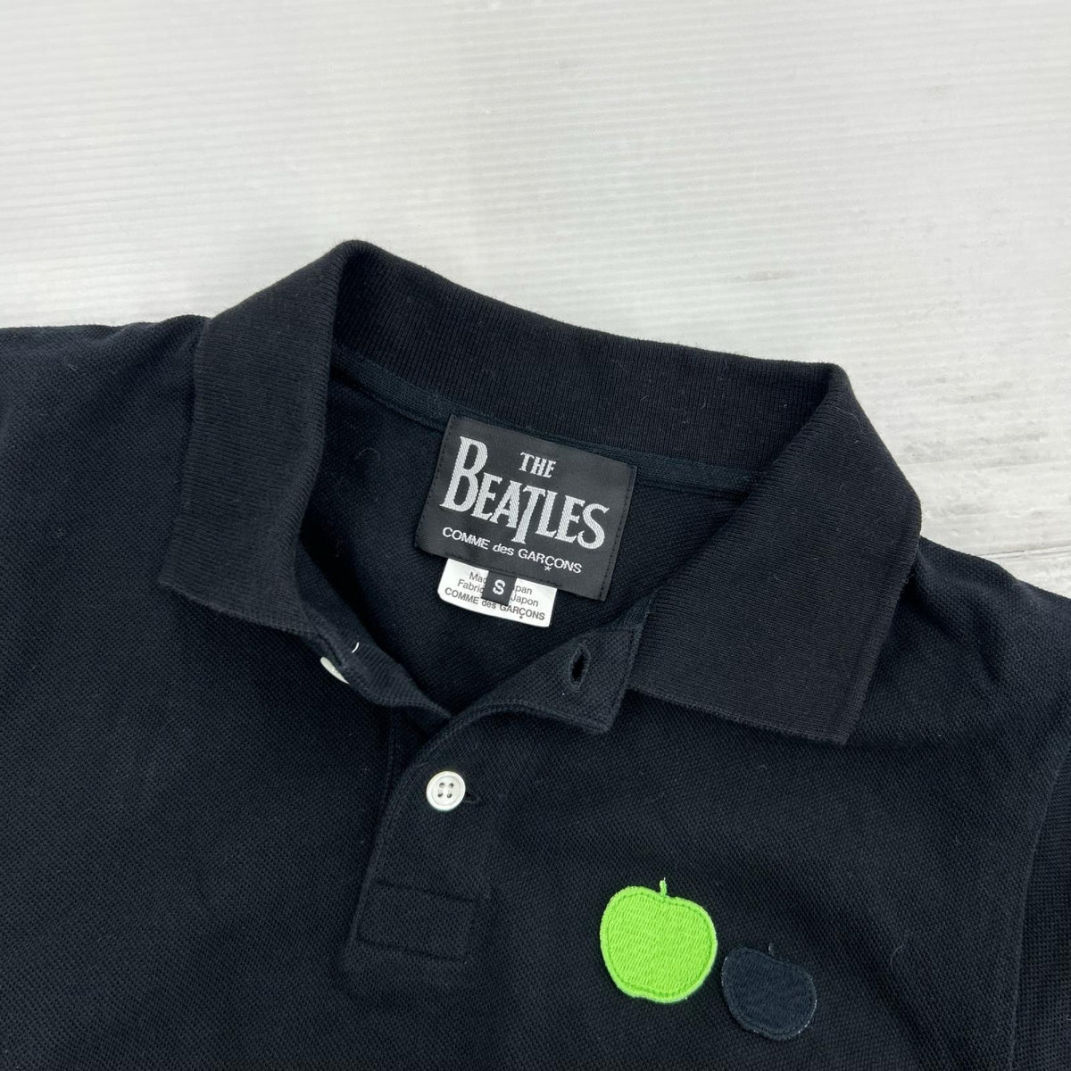 ポロシャツ THE BEATLES S 黒 S ブラック