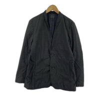 テーラードジャケット 山内 ノーカラー 黒 19ss33 (3) 3 ブラック