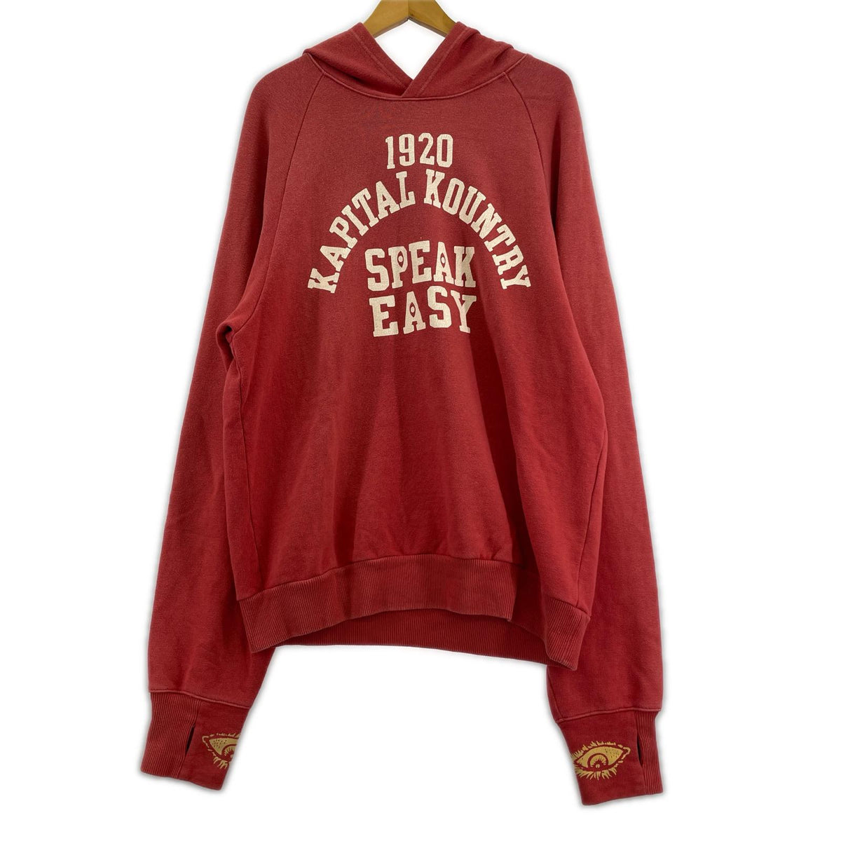 パーカー SWT Knit Raglan Hoodie 4 赤 4 レッド