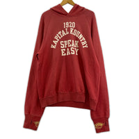パーカー SWT Knit Raglan Hoodie 4 赤 4 レッド