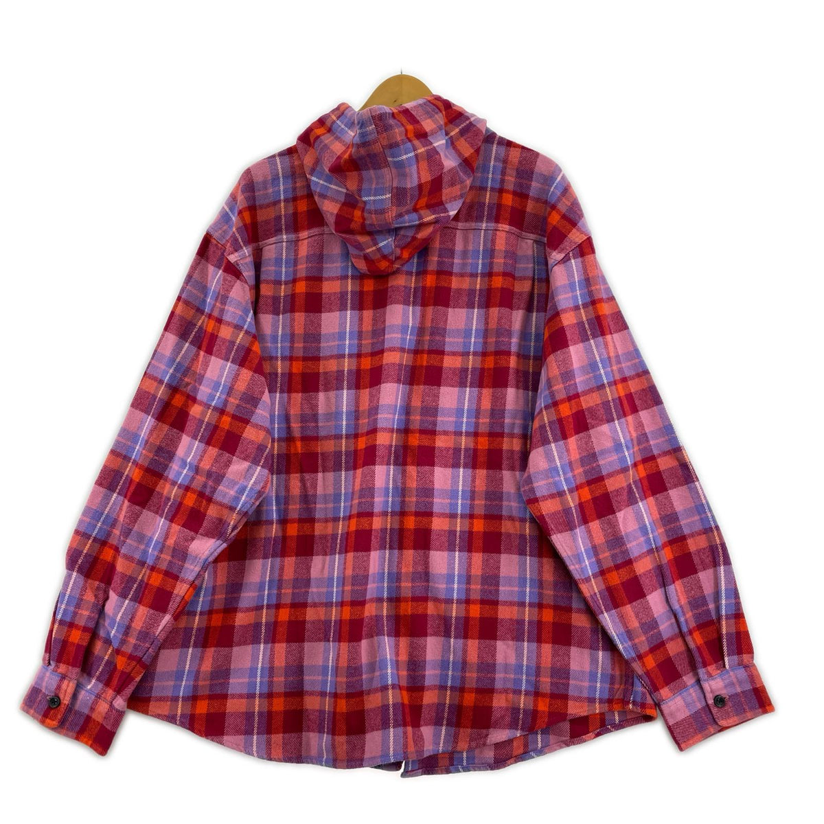 長袖シャツ Hooded Flannel Shirt XL マルチカラー
