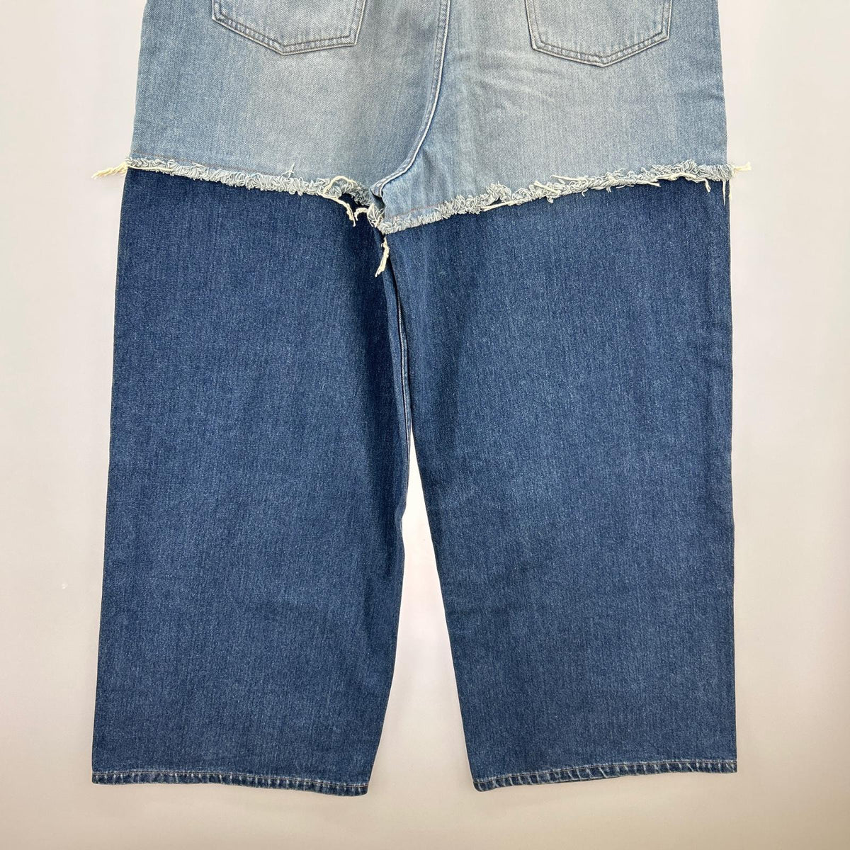 デニムパンツ DISCOVERED 25SS LAYERED DENIM PANTS 3 インディゴ 3