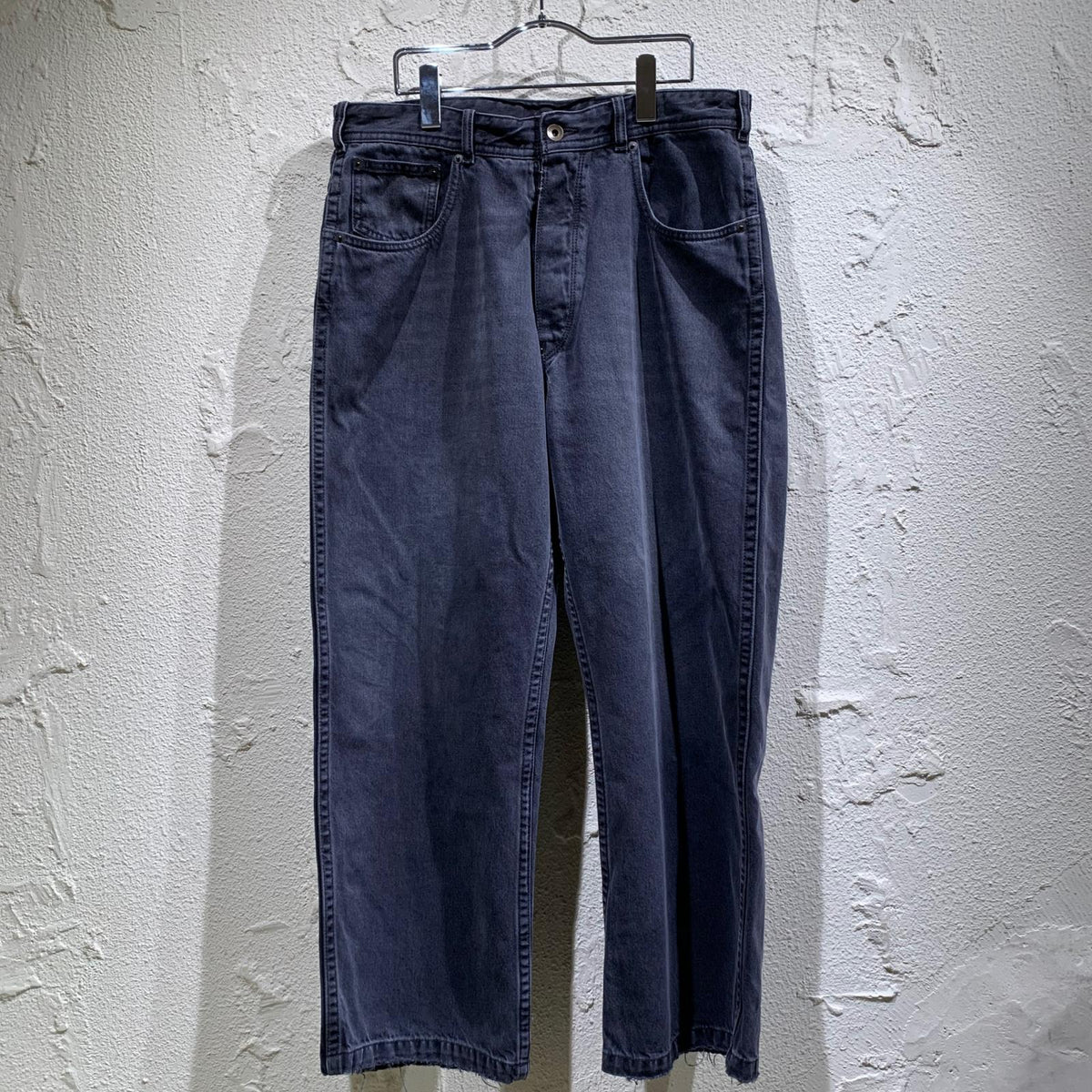 デニムパンツ 26SS ストレートレッグ クロップドジーンズ