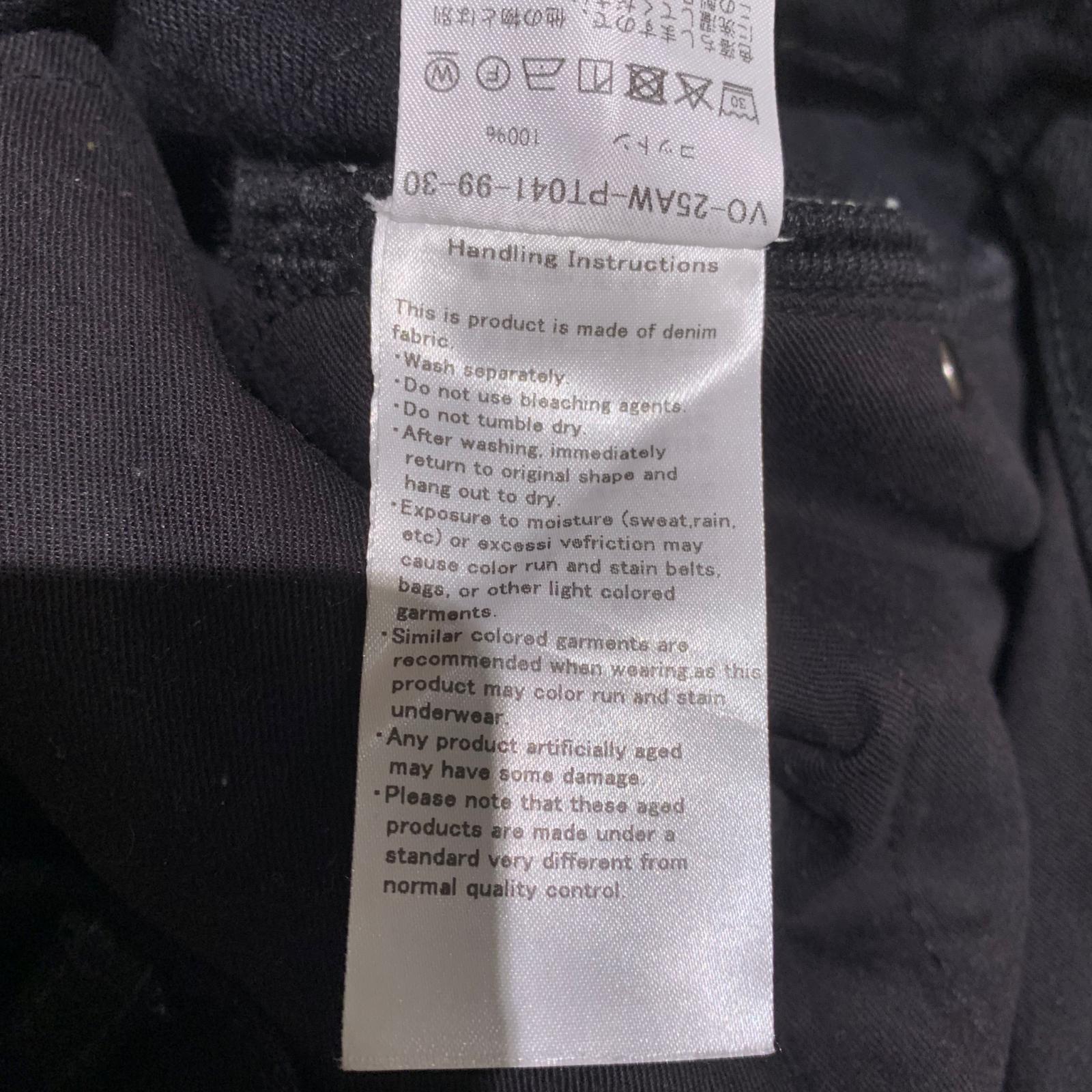 デニムパンツ VOWELS 25AW BAGGY FIT DENIM
