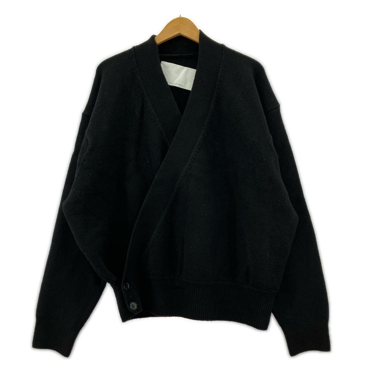 カーディガン nonnotte 24AW Cachecoeur Cardigan フリー ブラック