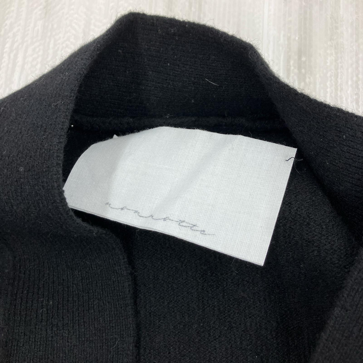 カーディガン nonnotte 24AW Cachecoeur Cardigan フリー ブラック