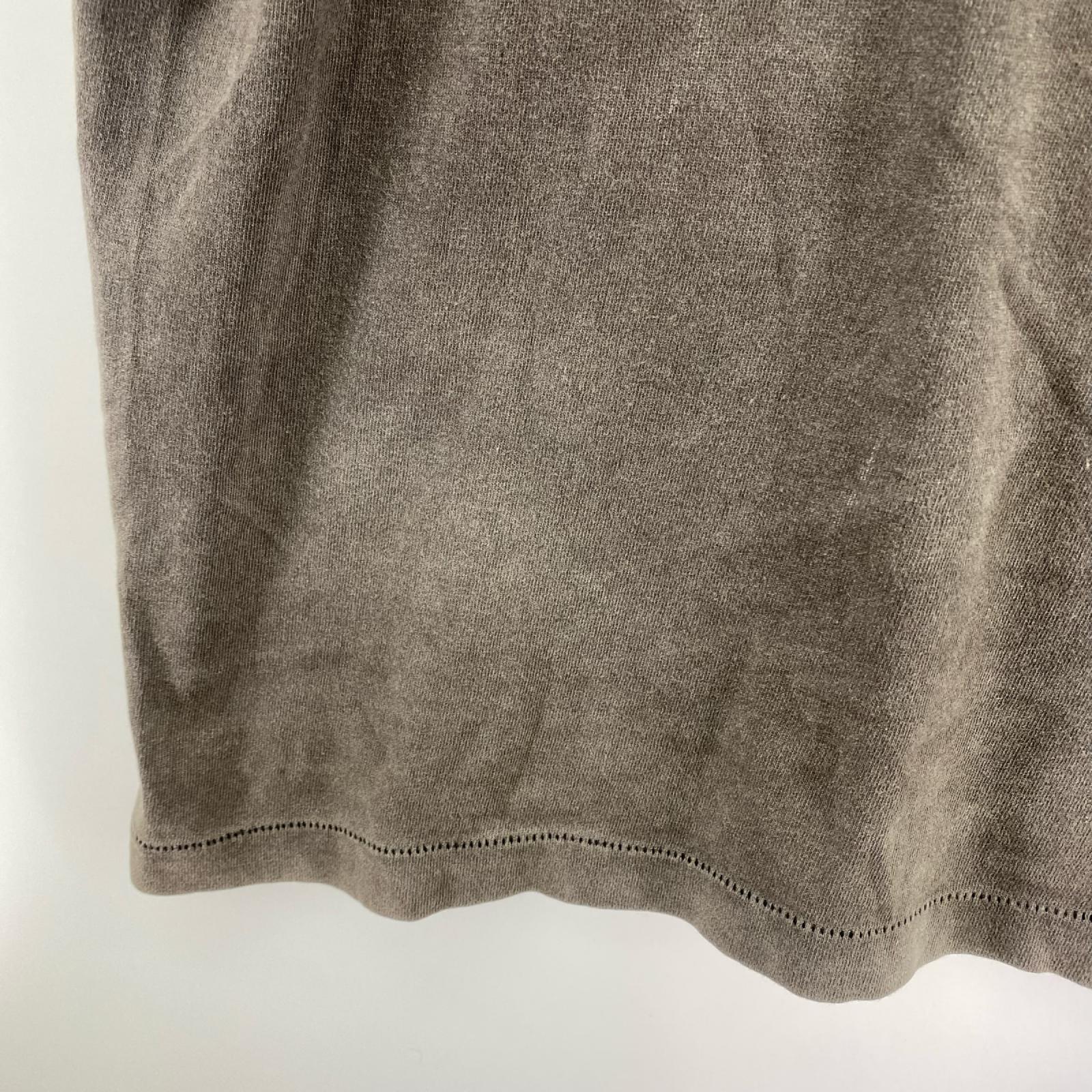 半袖Tシャツ エンジェルプリント XL ブラウン