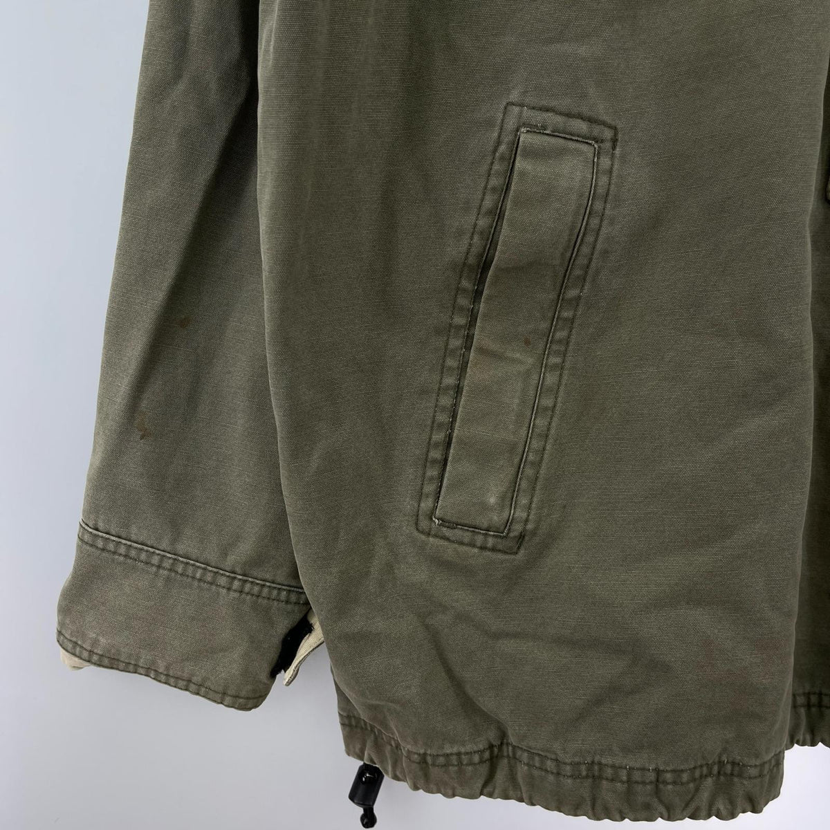 ジャケット Eddie Bauer LEGEND フィッシングアノラックジャケット L オリーブ L