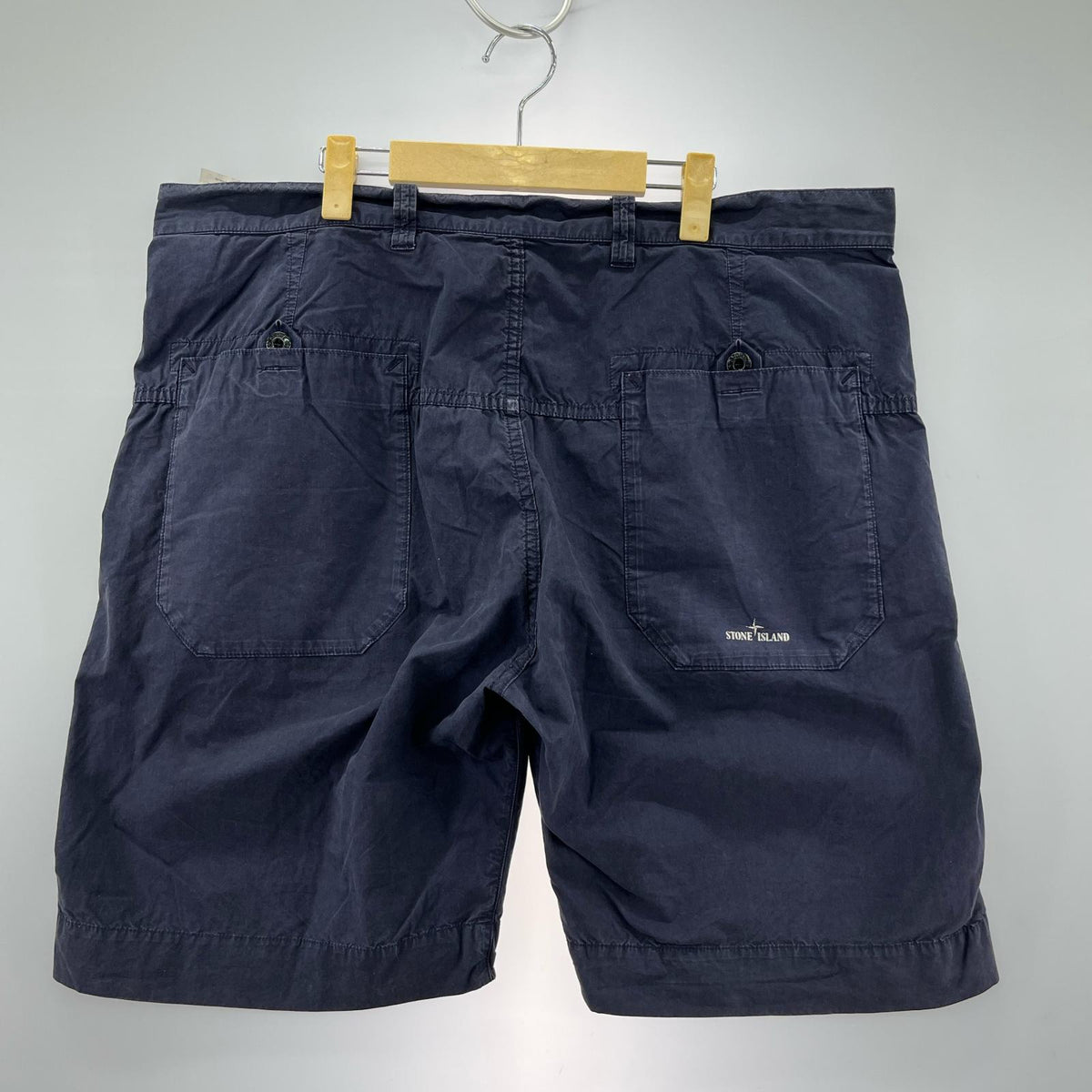 ショートパンツ STONE ISLAND 00s コットン ハーフパンツ 56 ネイビー