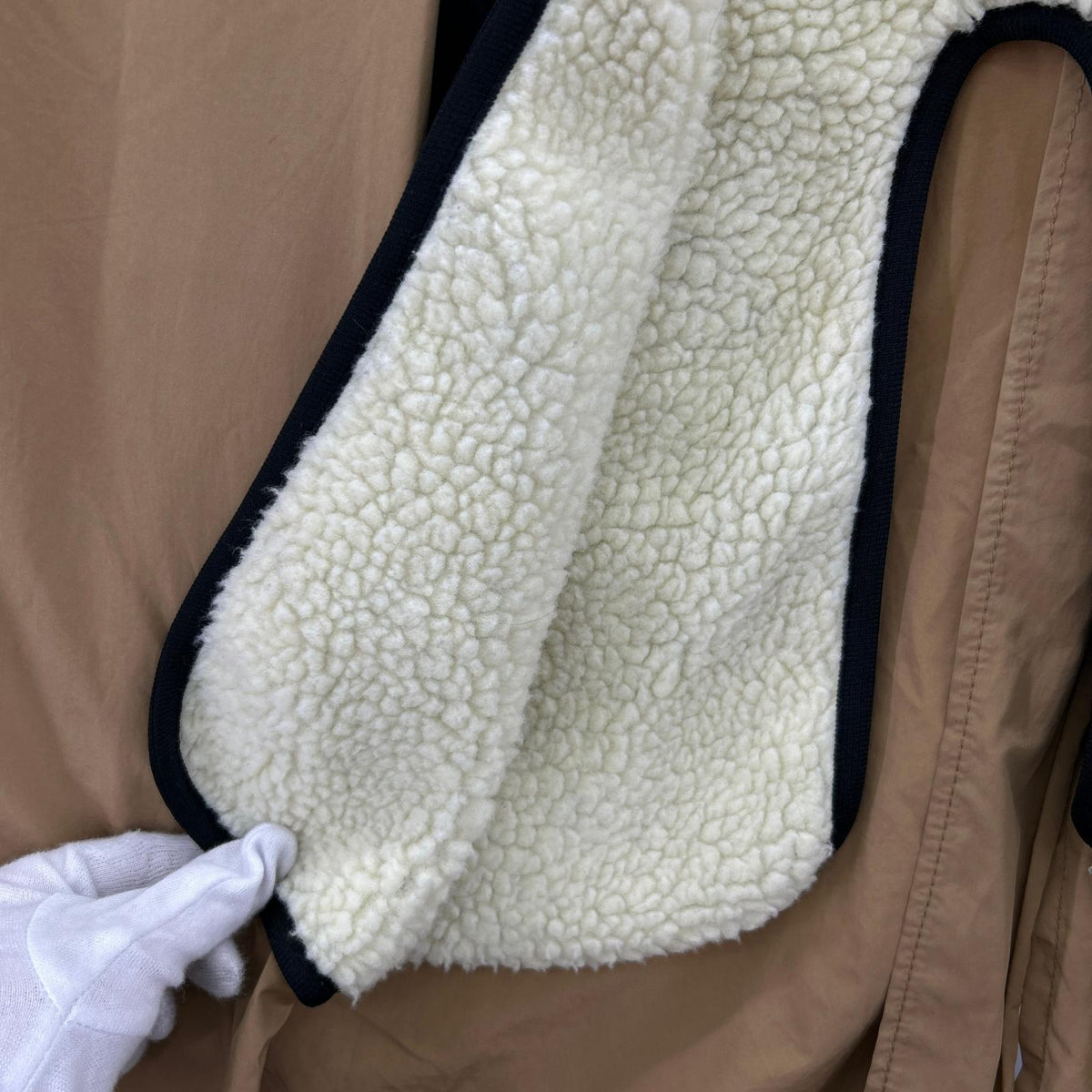 ジャケット ドッキングトレンチコート 18AW ベージュ