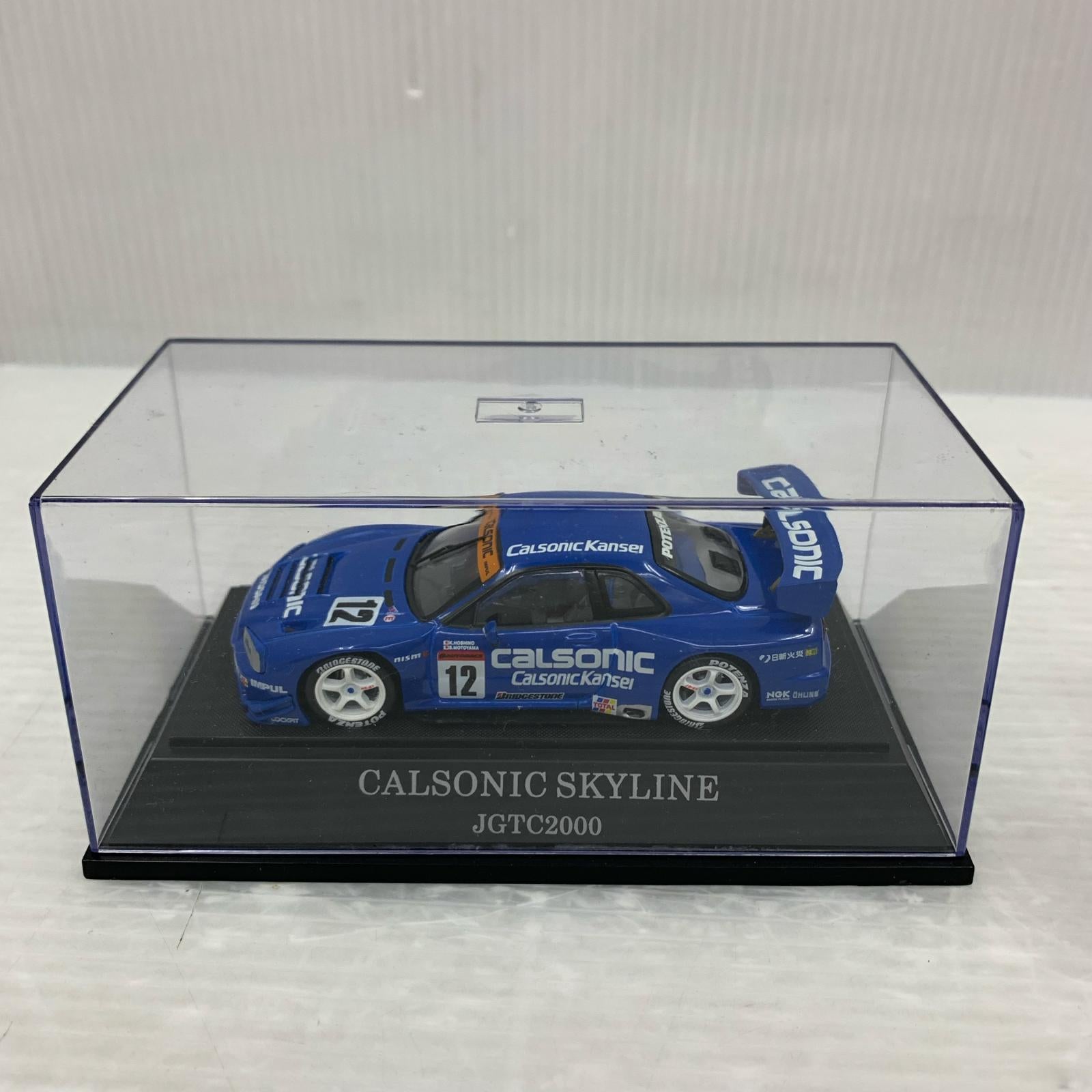 1/43 CALSONIC SKYLINE 2000 BRIDGESTONE スケールカー