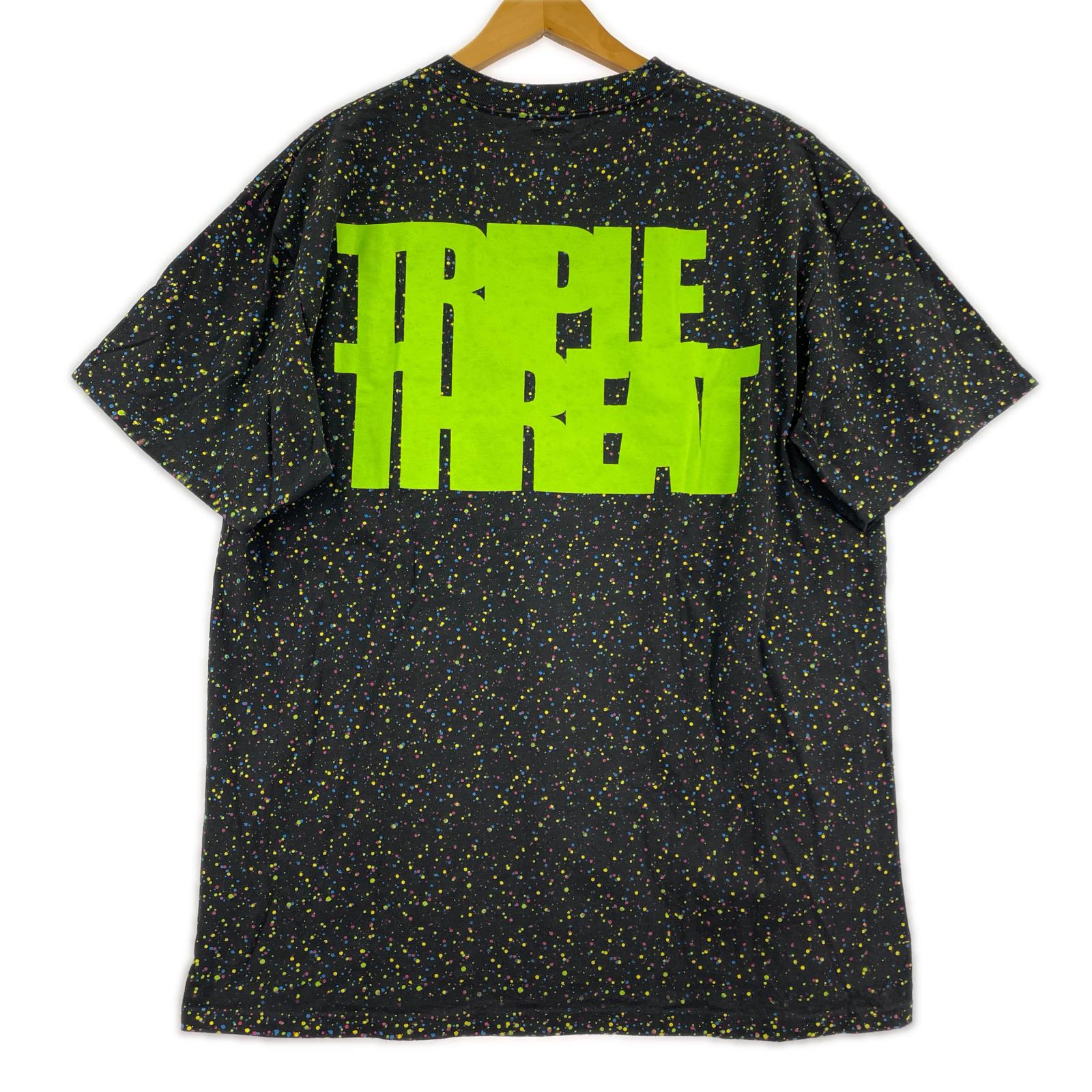 半袖Tシャツ UNDEFEATED×MAD HECTIC/トリプルコラボTシャツ/L L ブラック