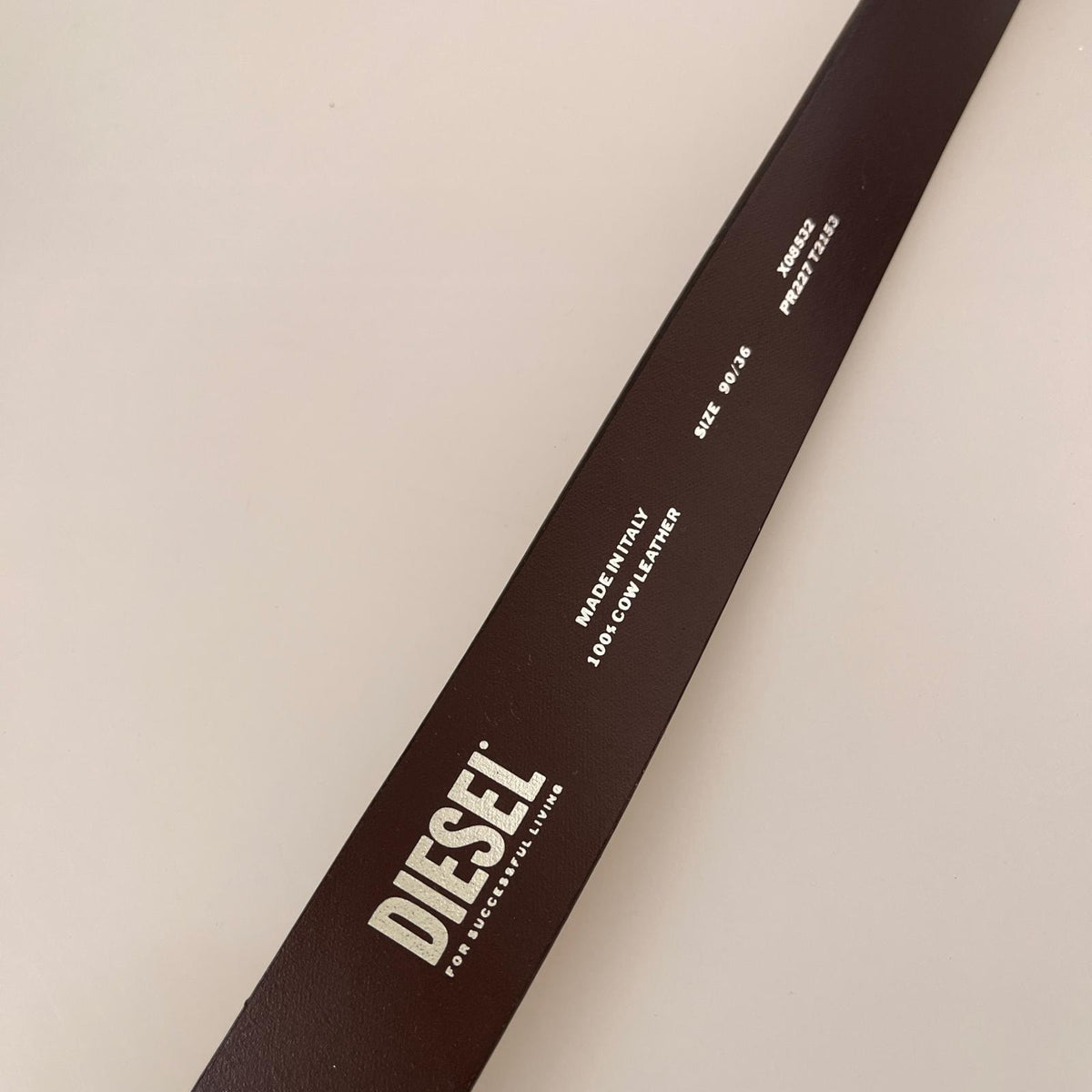 その他アクセサリー レザーベルト ブラウン