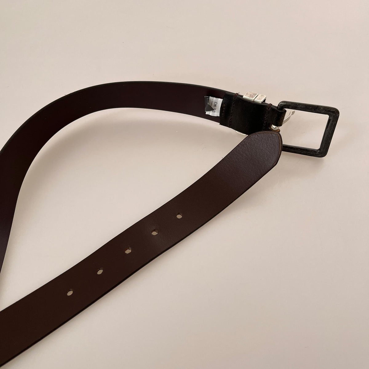 その他アクセサリー レザーベルト ブラウン
