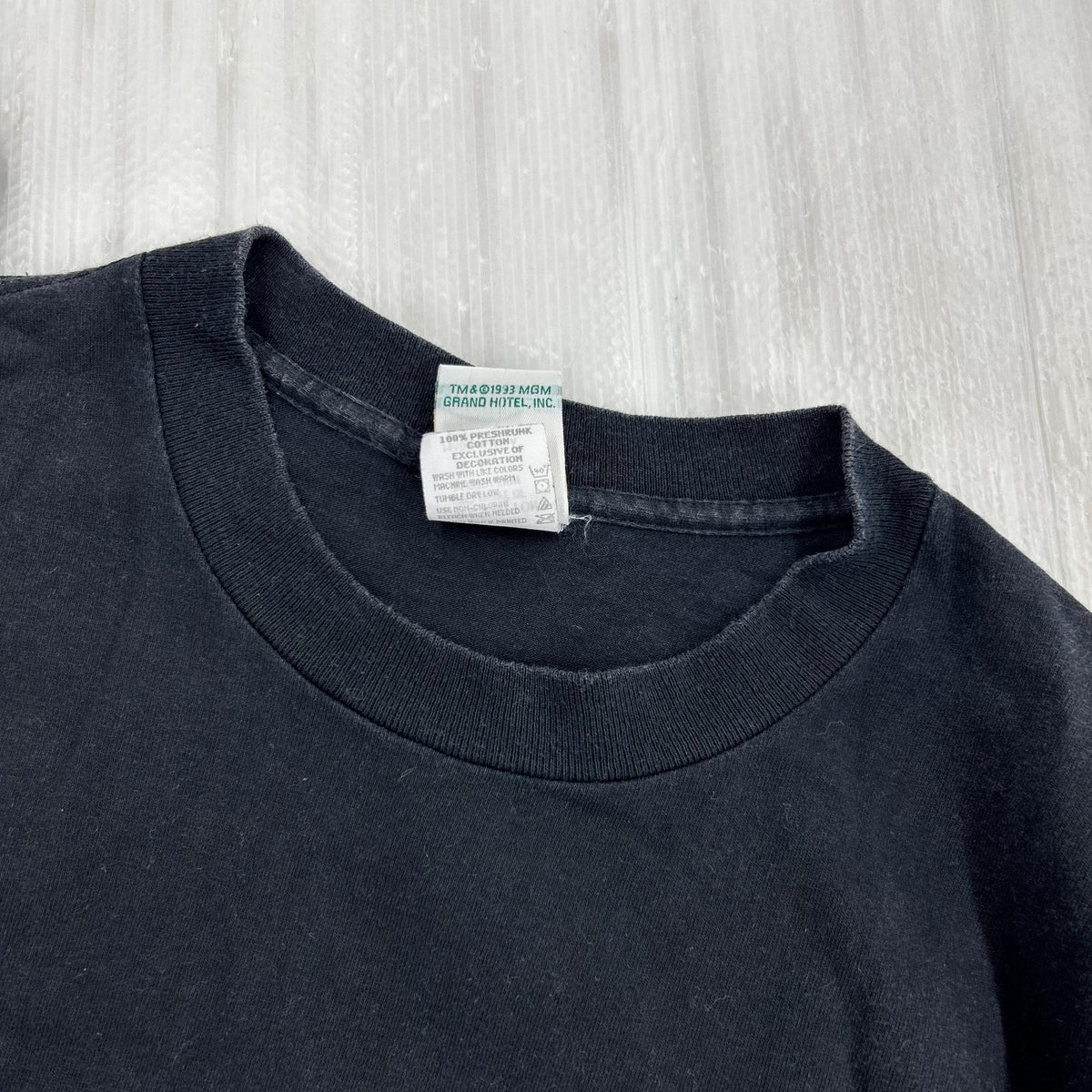 半袖Tシャツ 90s MGM GRAND USA製 マイクタイソン VS ホリフィールド L L ブラック